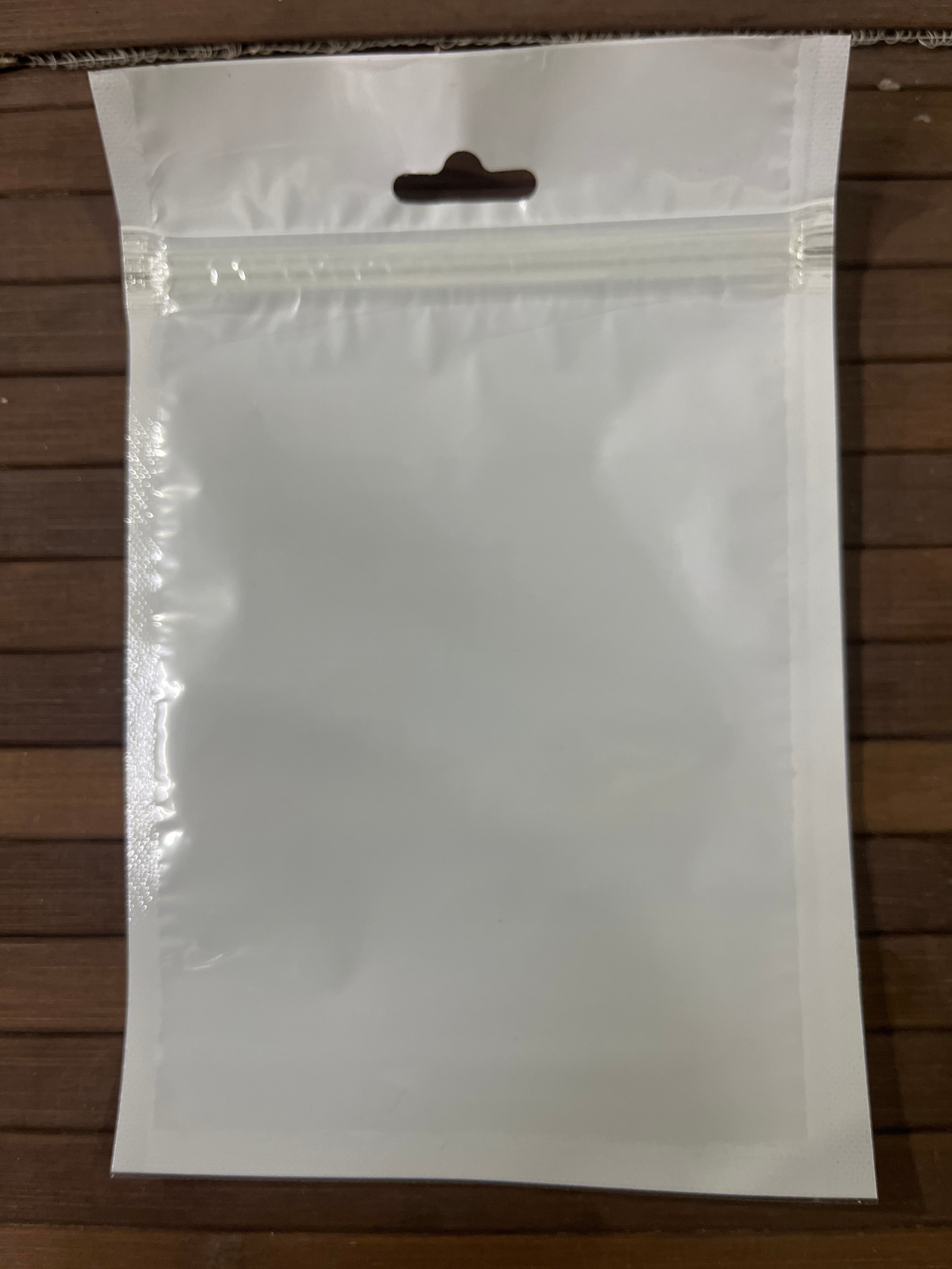 Plastic zip lock bag 6x4 inch - 8 pc