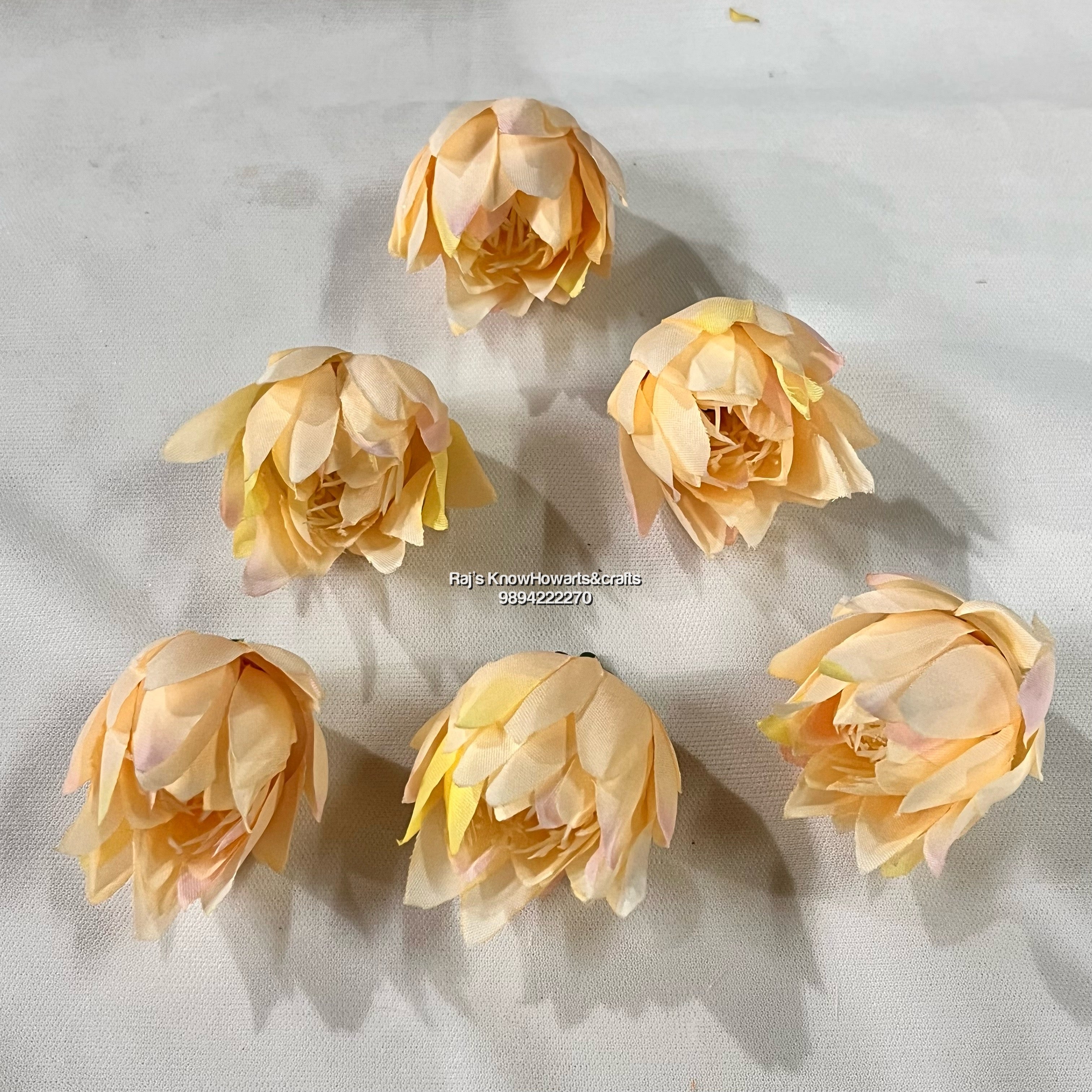 Bell Flower peach- 10 piece in a Pack