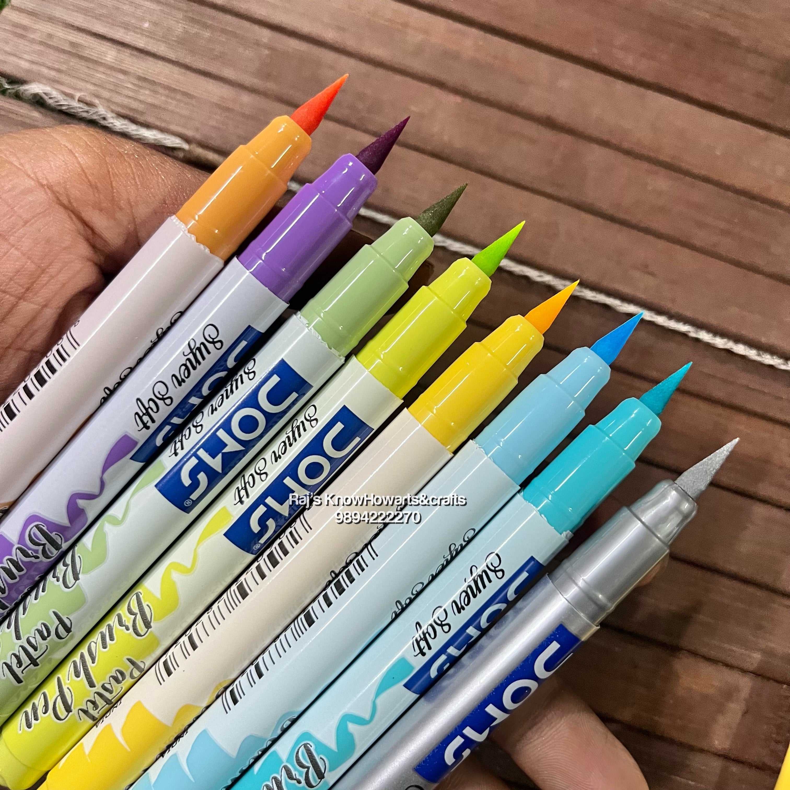 Doms  pastel Brush pens