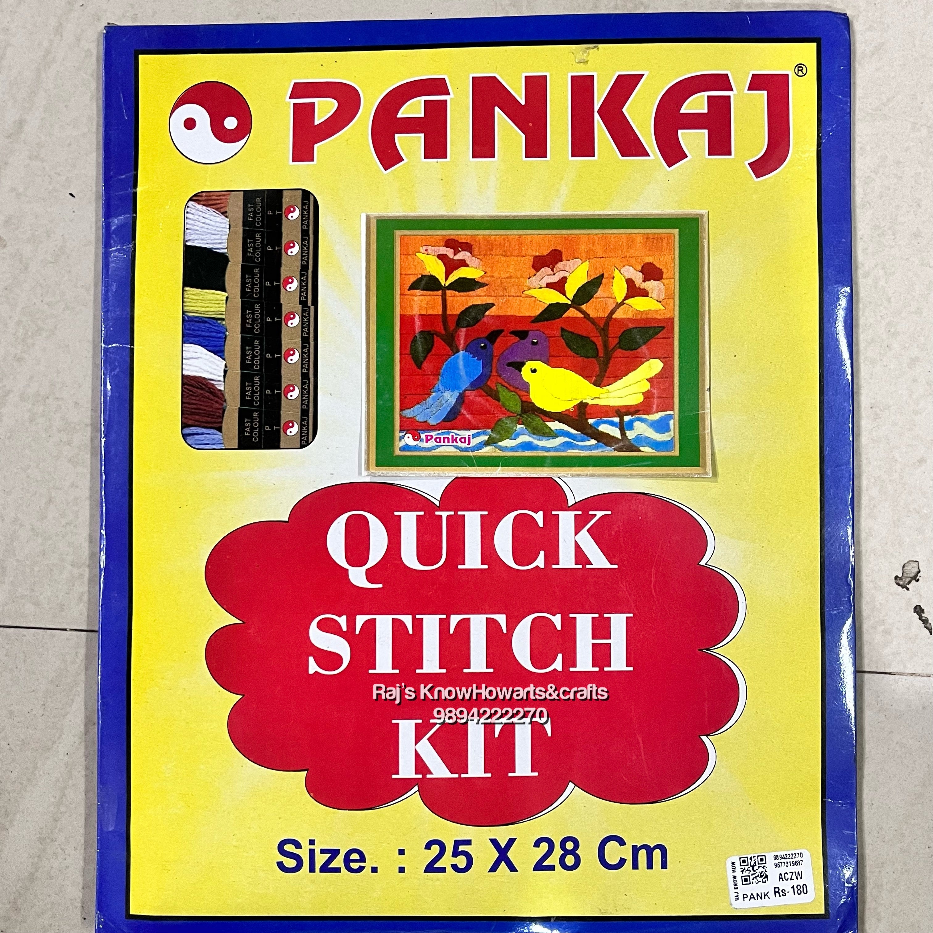 PANKAJ STITCH KIT BIG PANK - 25x28cm