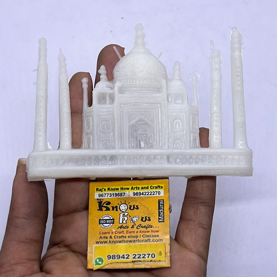 Plastic Taj mahal 4pc approximately