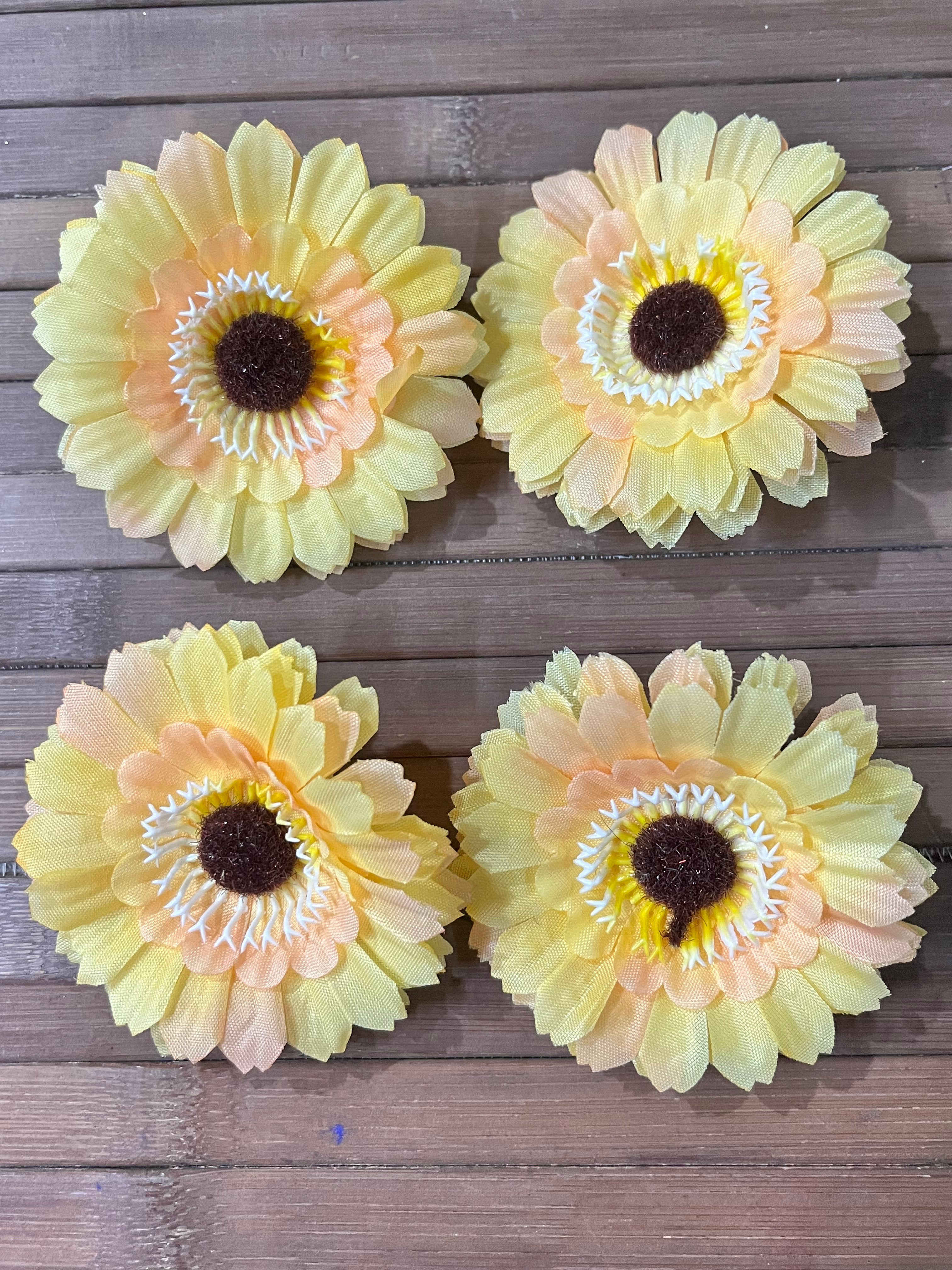 Gerbera  Yellow  - 10 pc in a pack