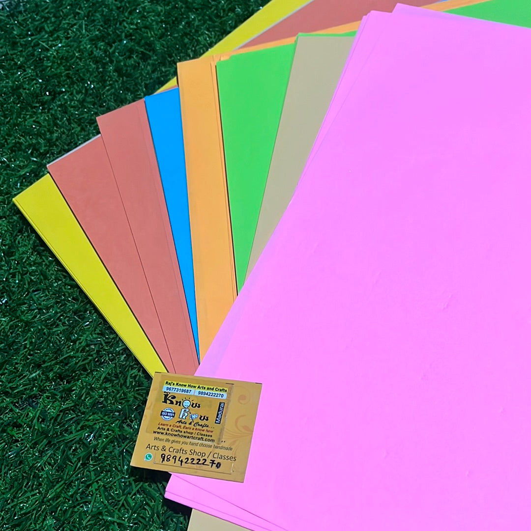 Bright Neon colour paper  A4 100 sheet paper pack