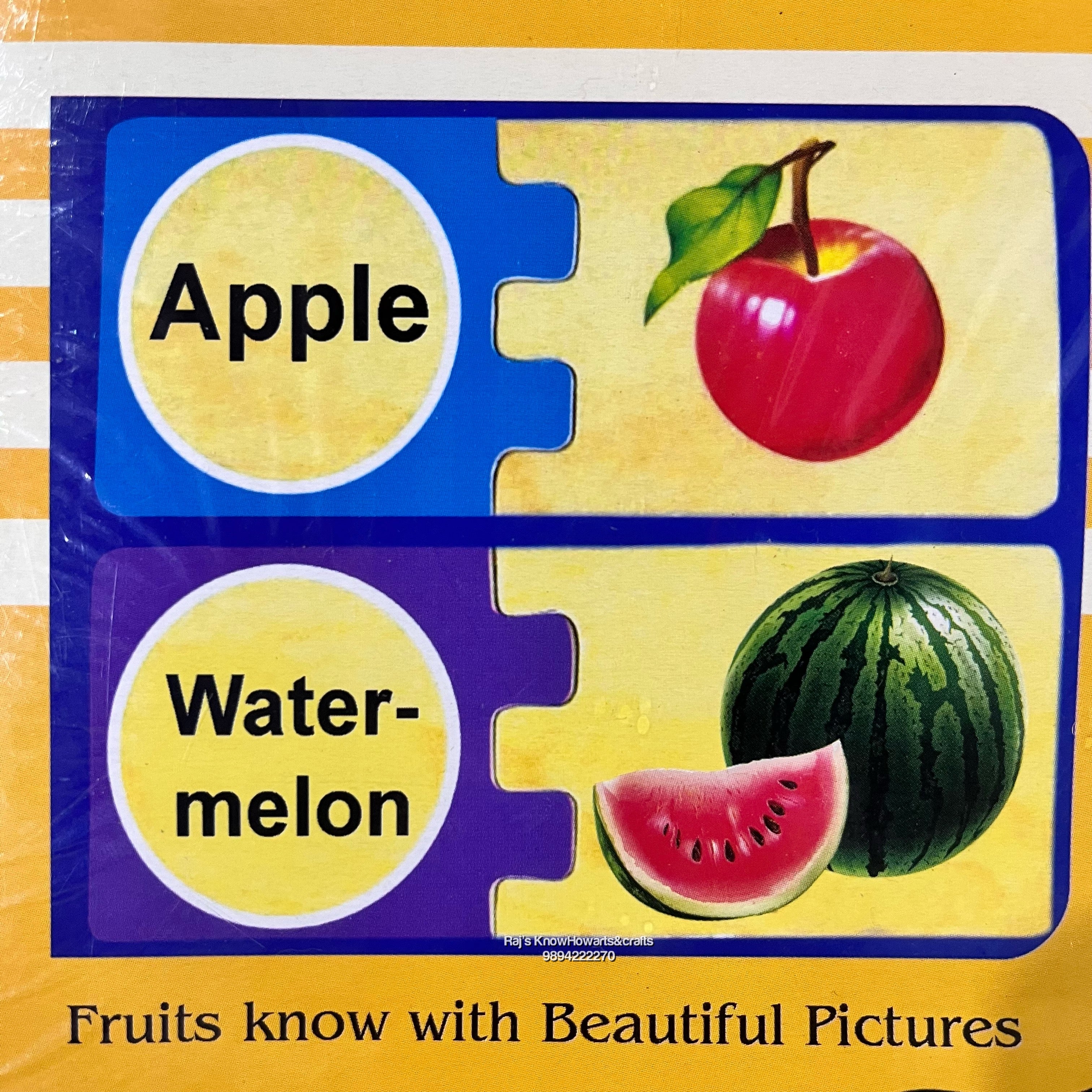 Fruits Learning Jigsaw Puzzle