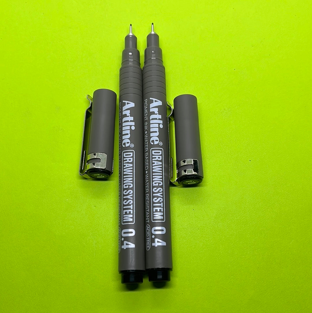 Paint Line Ink Artline Drawing system 0.4 pigment ink-4974052853906 – KnowHowArtCraft