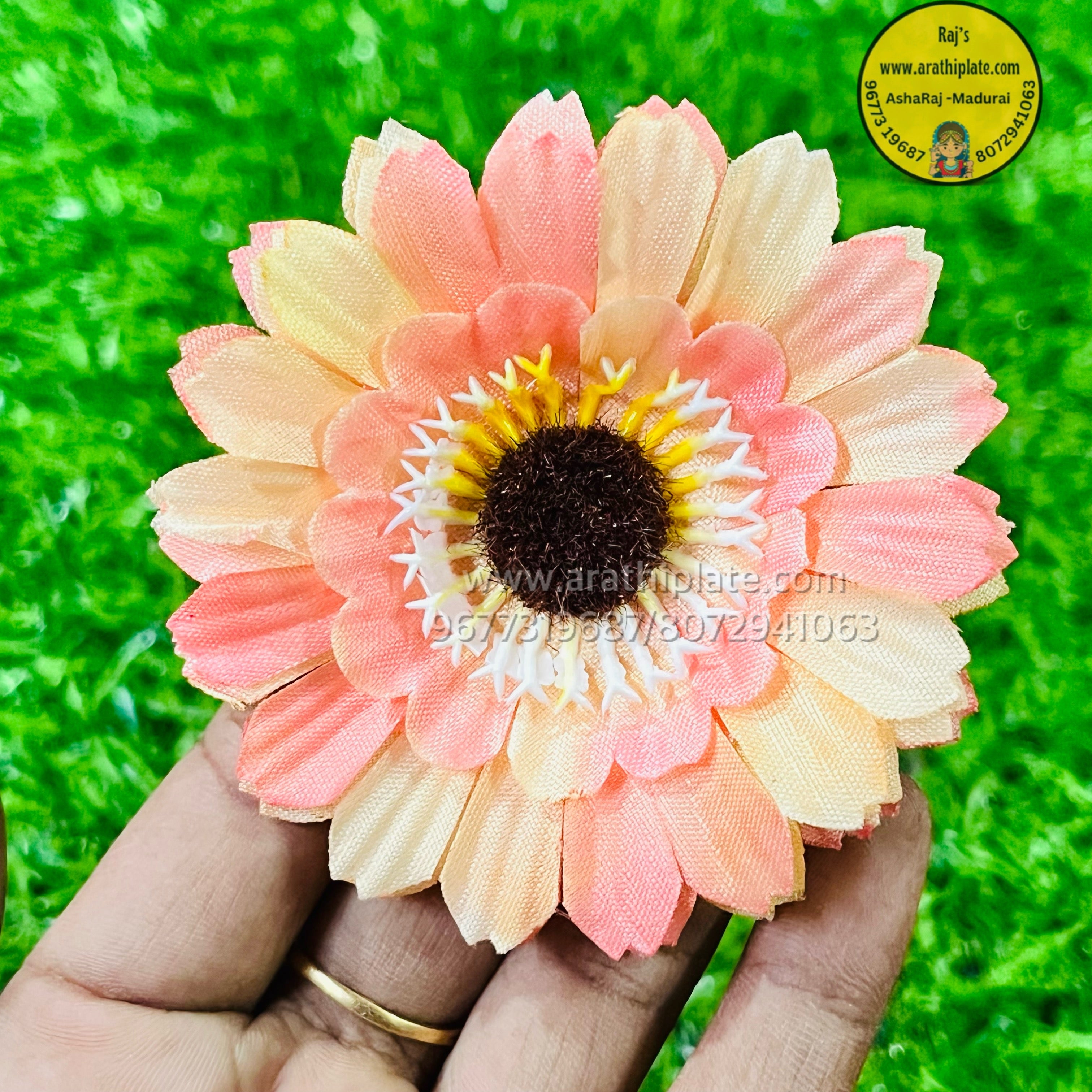 Gerbera Orange- 10 pc in a pack