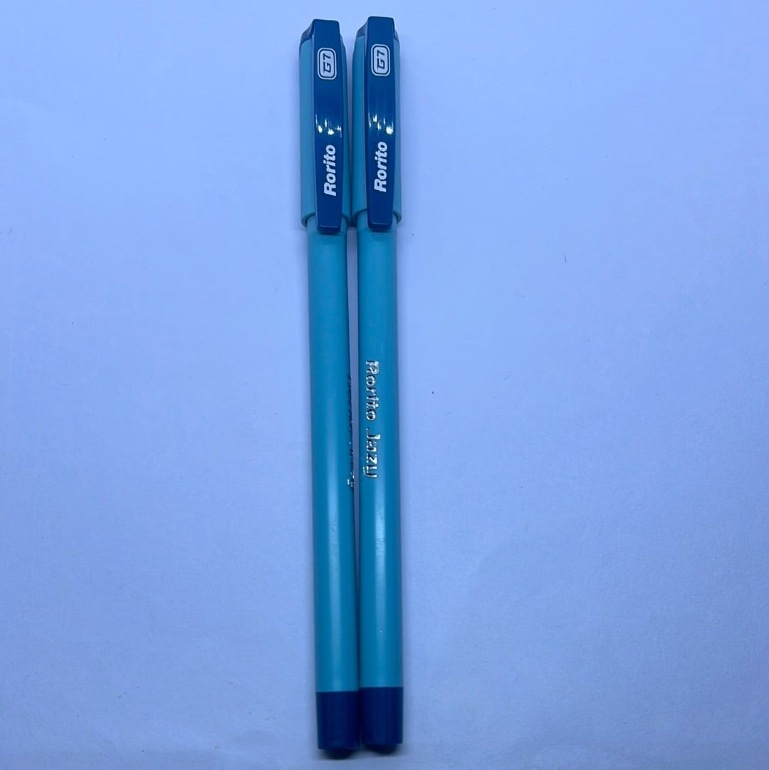 Rorito jazy trendy touch blue ball pen 50N