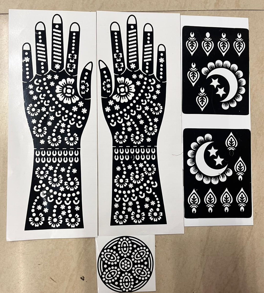 Mehandi Sticker - MSTCK 1 Pack – KnowHowArtCraft