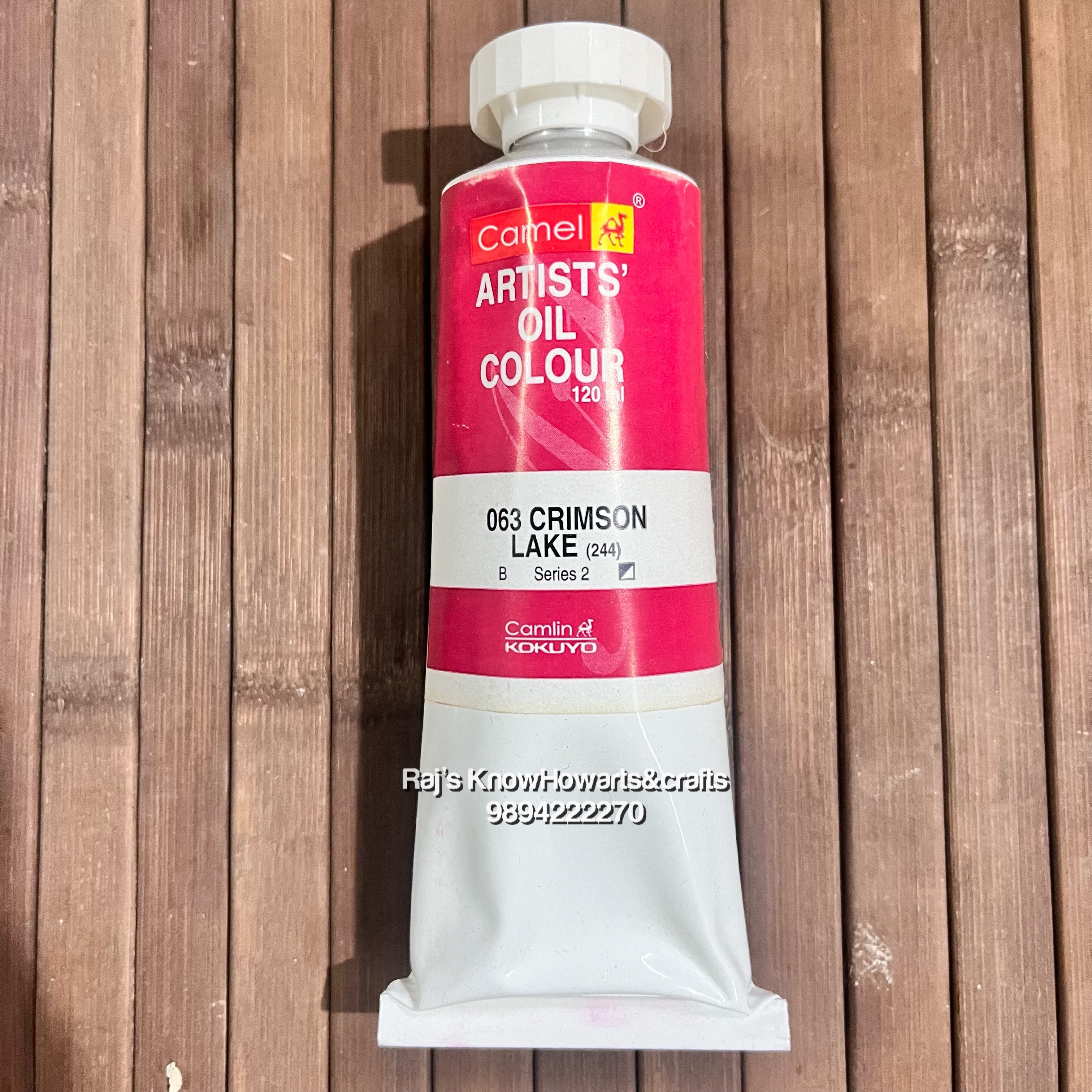 Artist Oil Colours crimson lake 063 - 120 ml- 1 tube