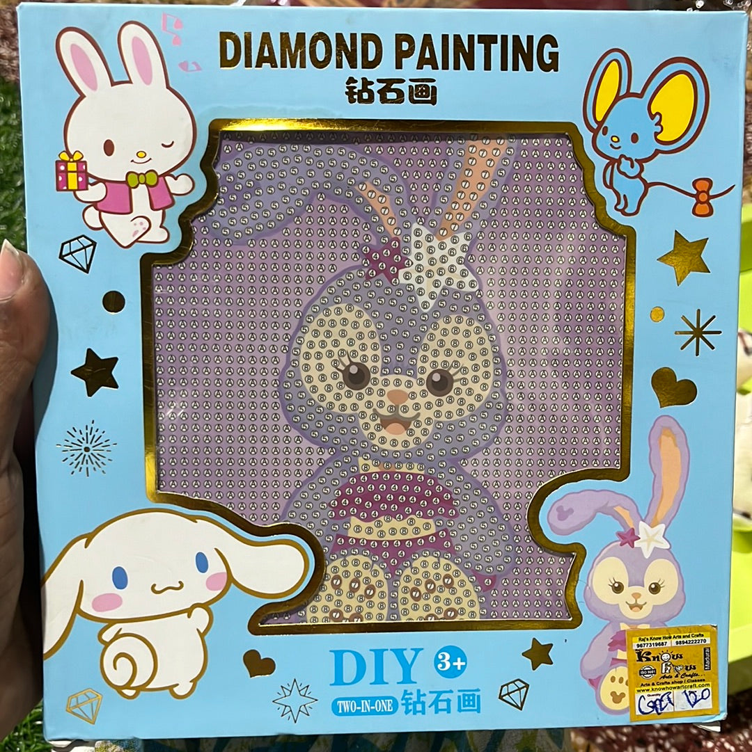 Diamond painting diy kit 2 in 1