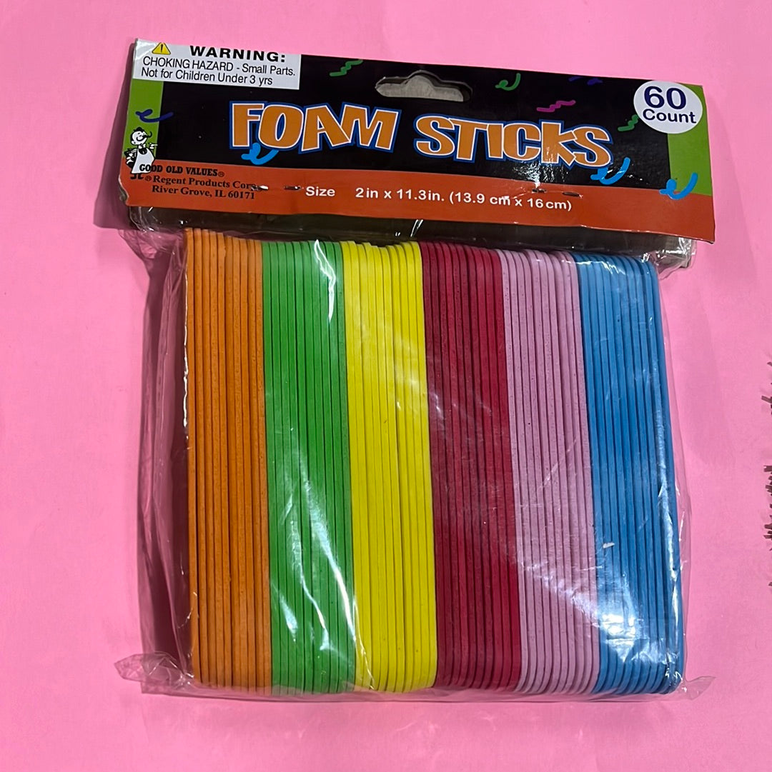 Foam sticks 2in x 11.3in