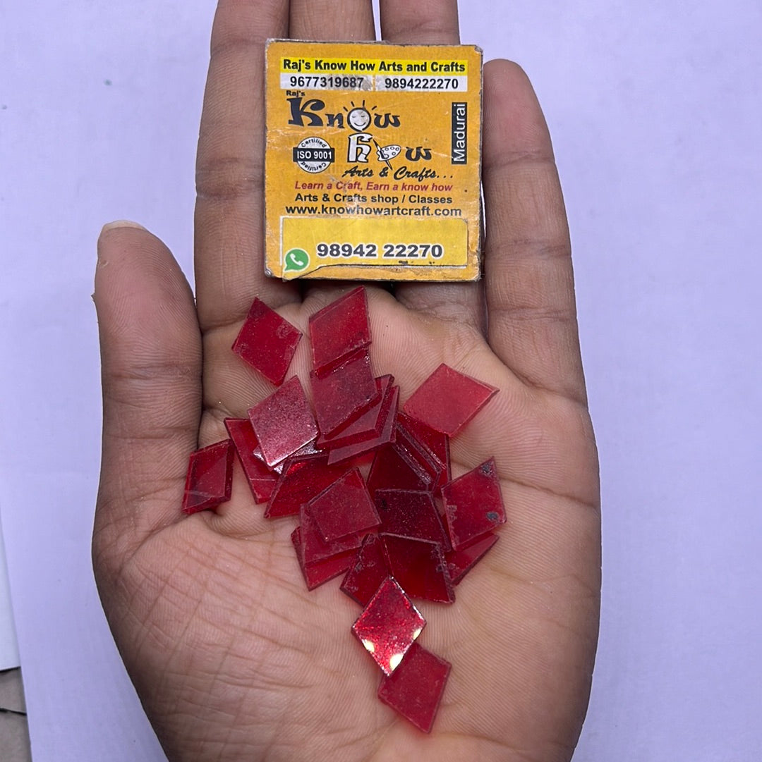 Stained glass mosaic  Diamond 50g in a pack