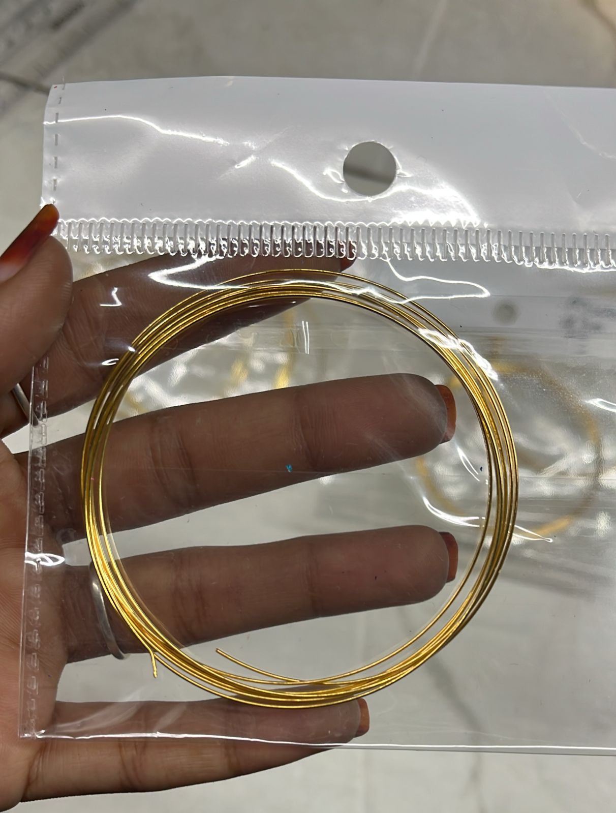 Memory wire gold (MWG) for jewelry making 1 pack – KnowHowArtCraft