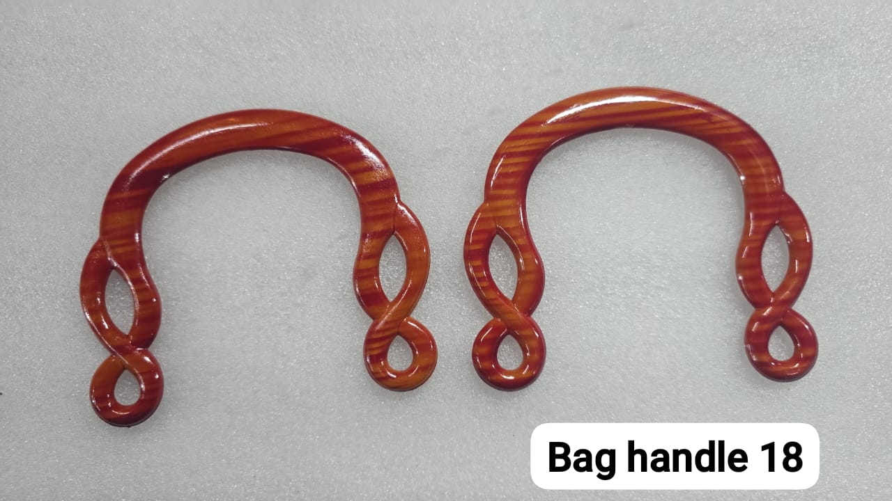BAG HANDLE PLASTIC 17-1 PAIR -BHAND