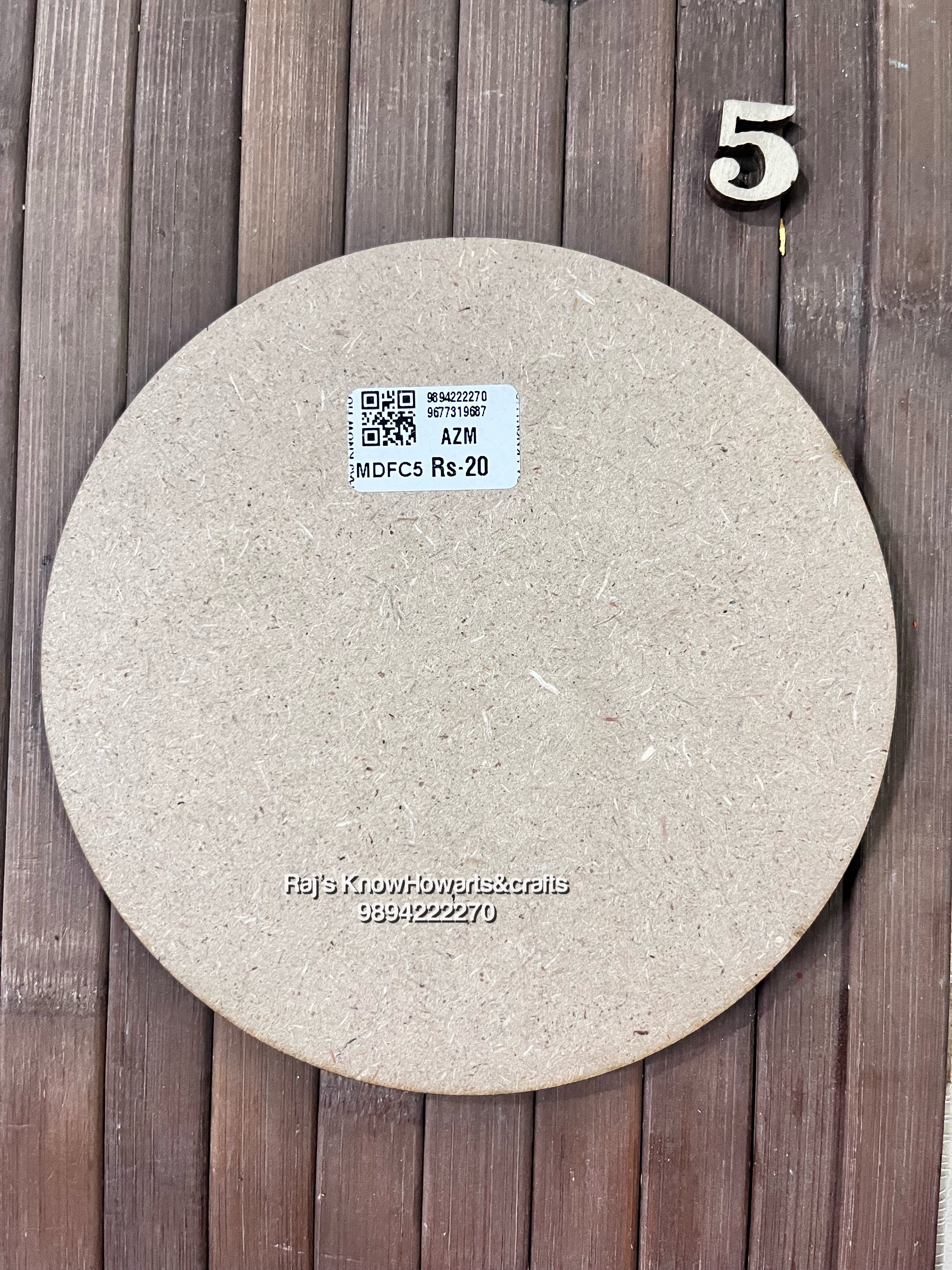 Mdf CIRCLE 5 inch-MDFC5