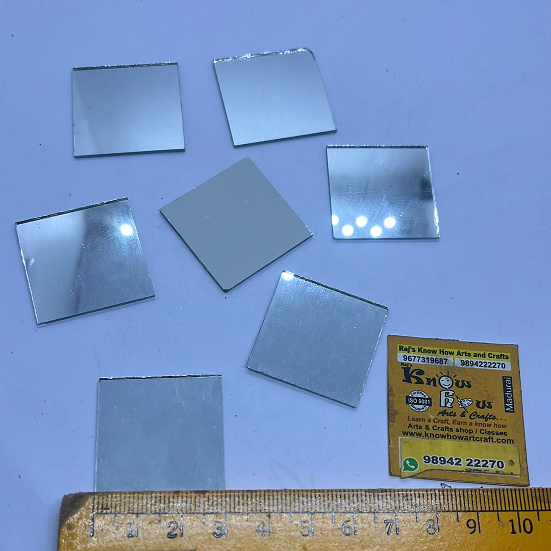 Big Square mirror 50g in a pack