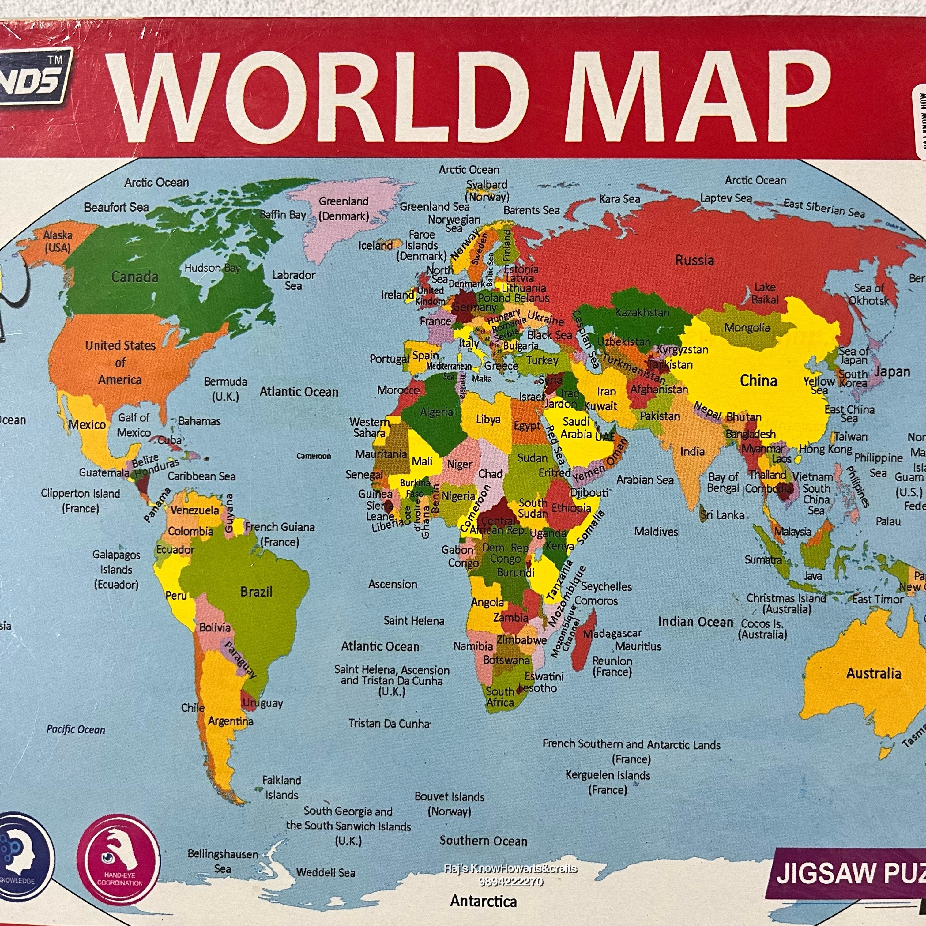 World map Jigsaw Puzzle