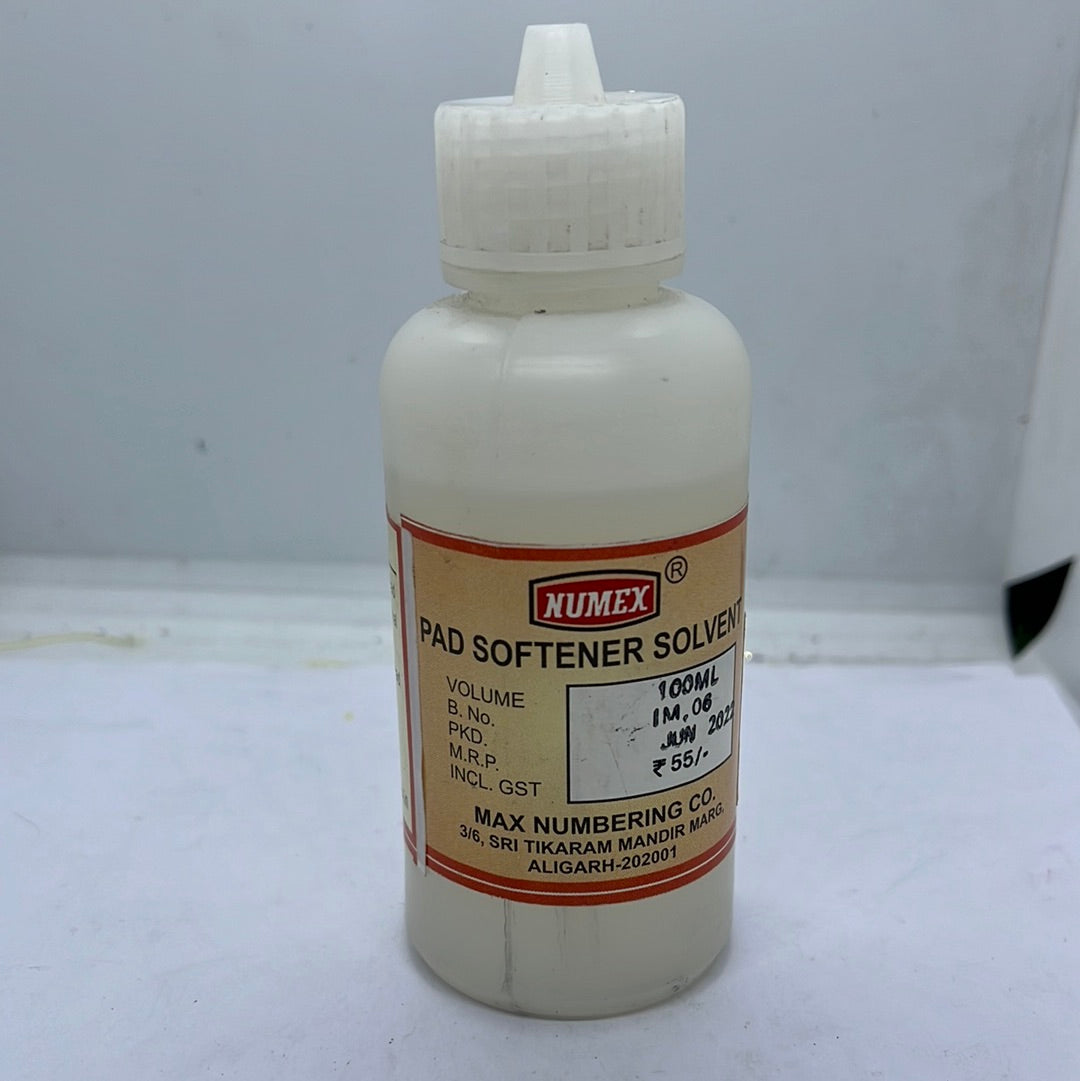 Pad softener solvent 100ml