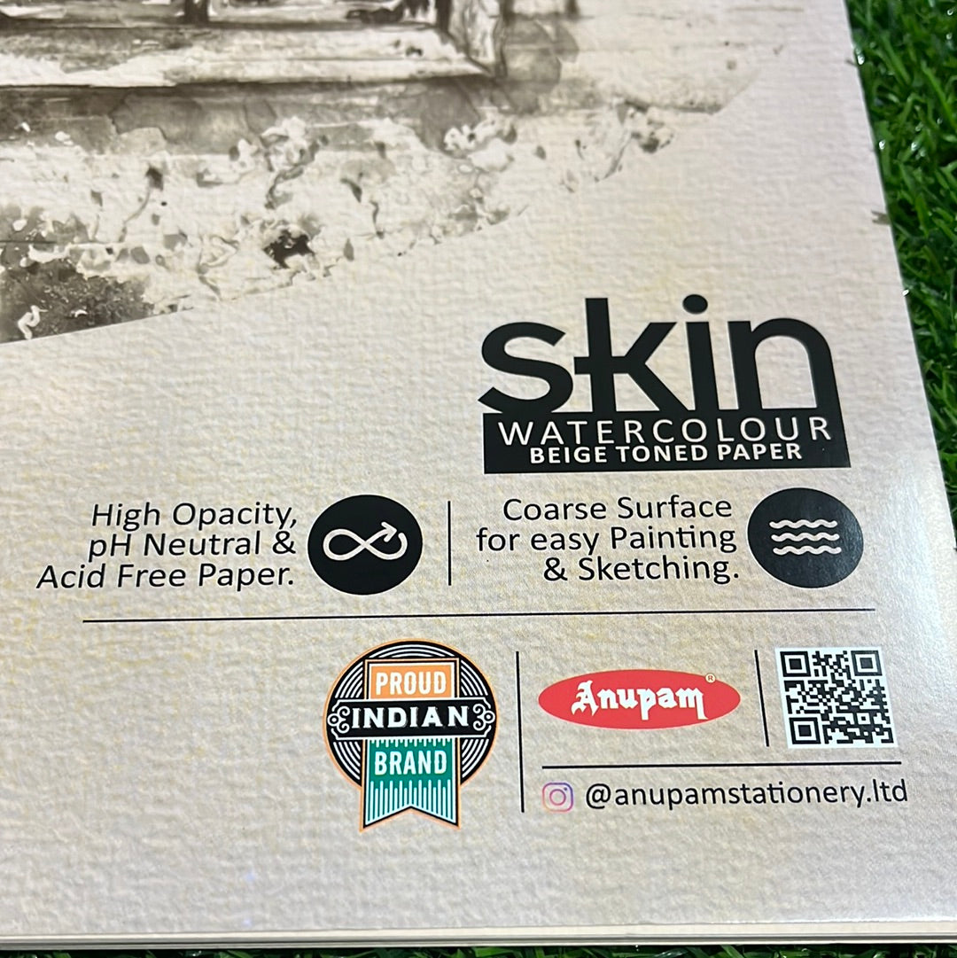 Skin Watercolour loose sheets 10 sheets