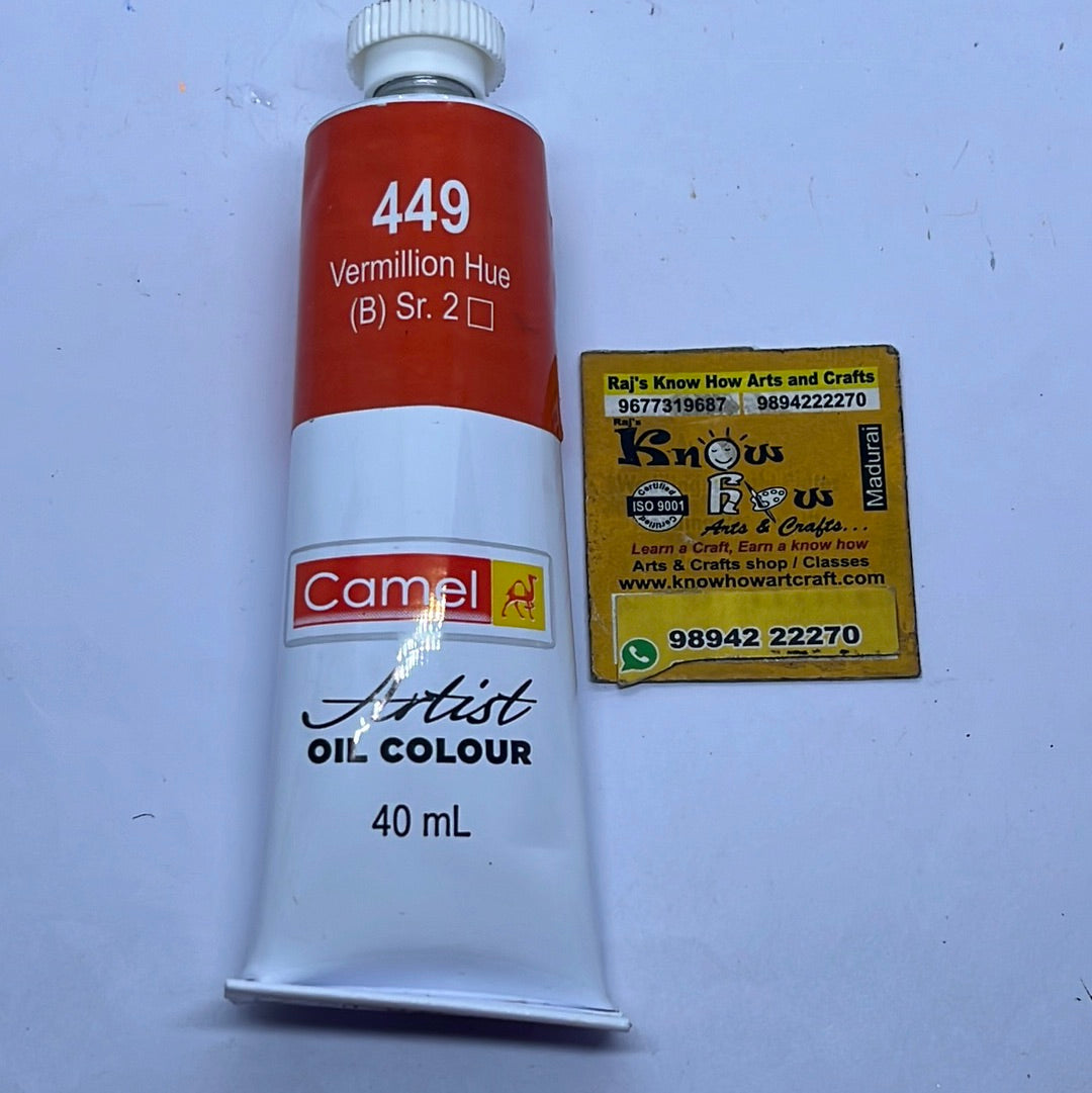 Artist Oil Color vermilion Hue 40 ml- 1 tube