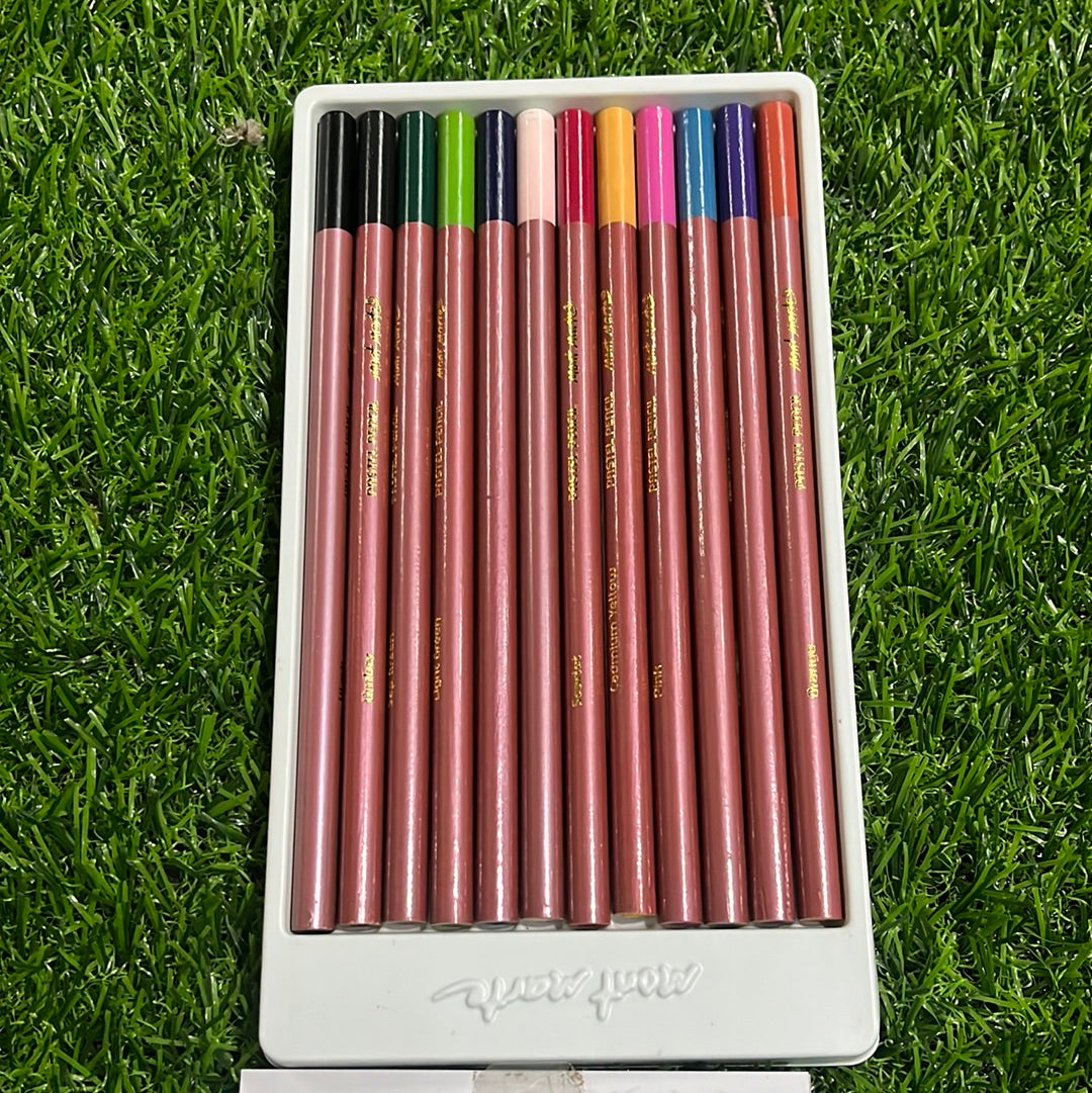 Mont martePastel pencils 12 colours