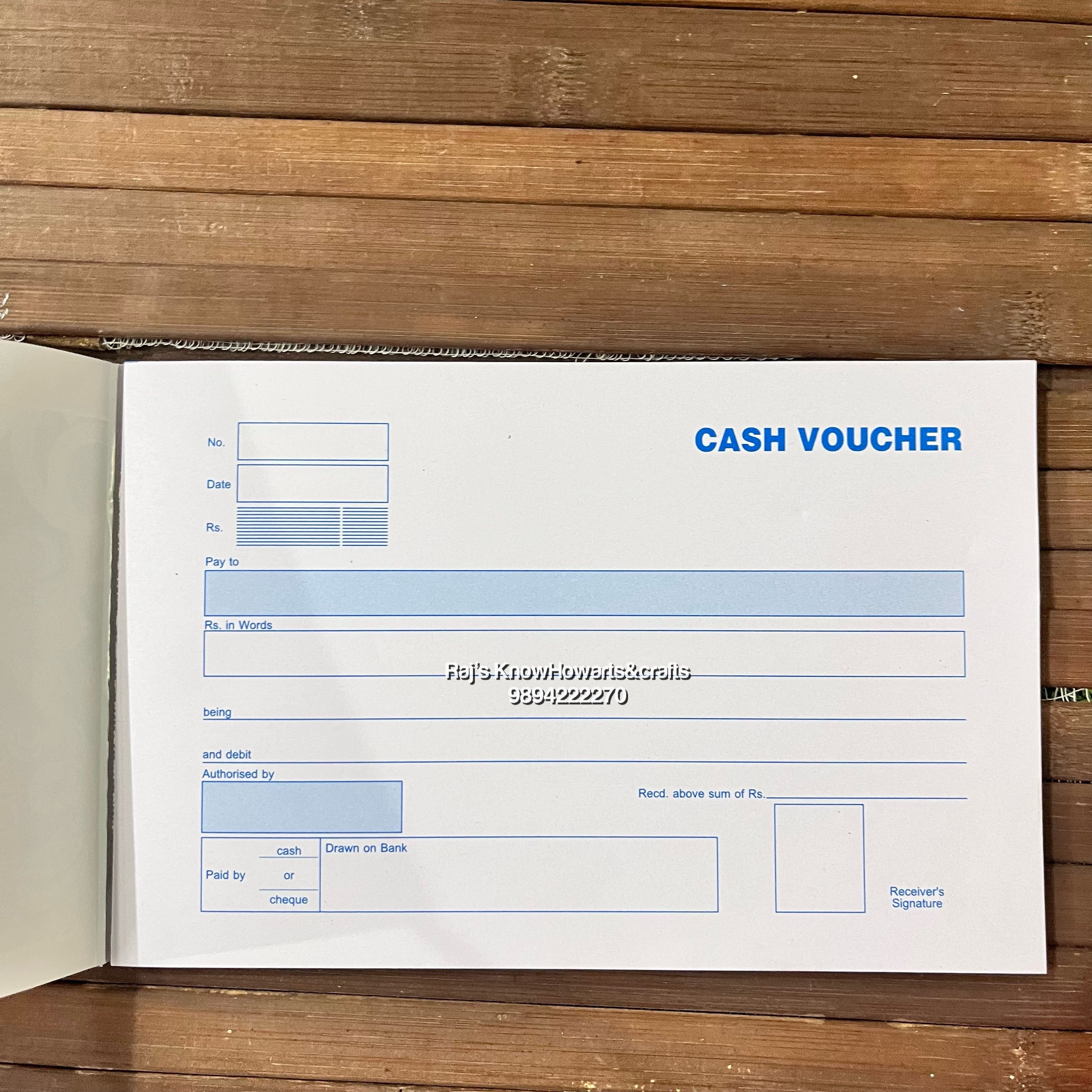 Cash voucher Big - 1 pc