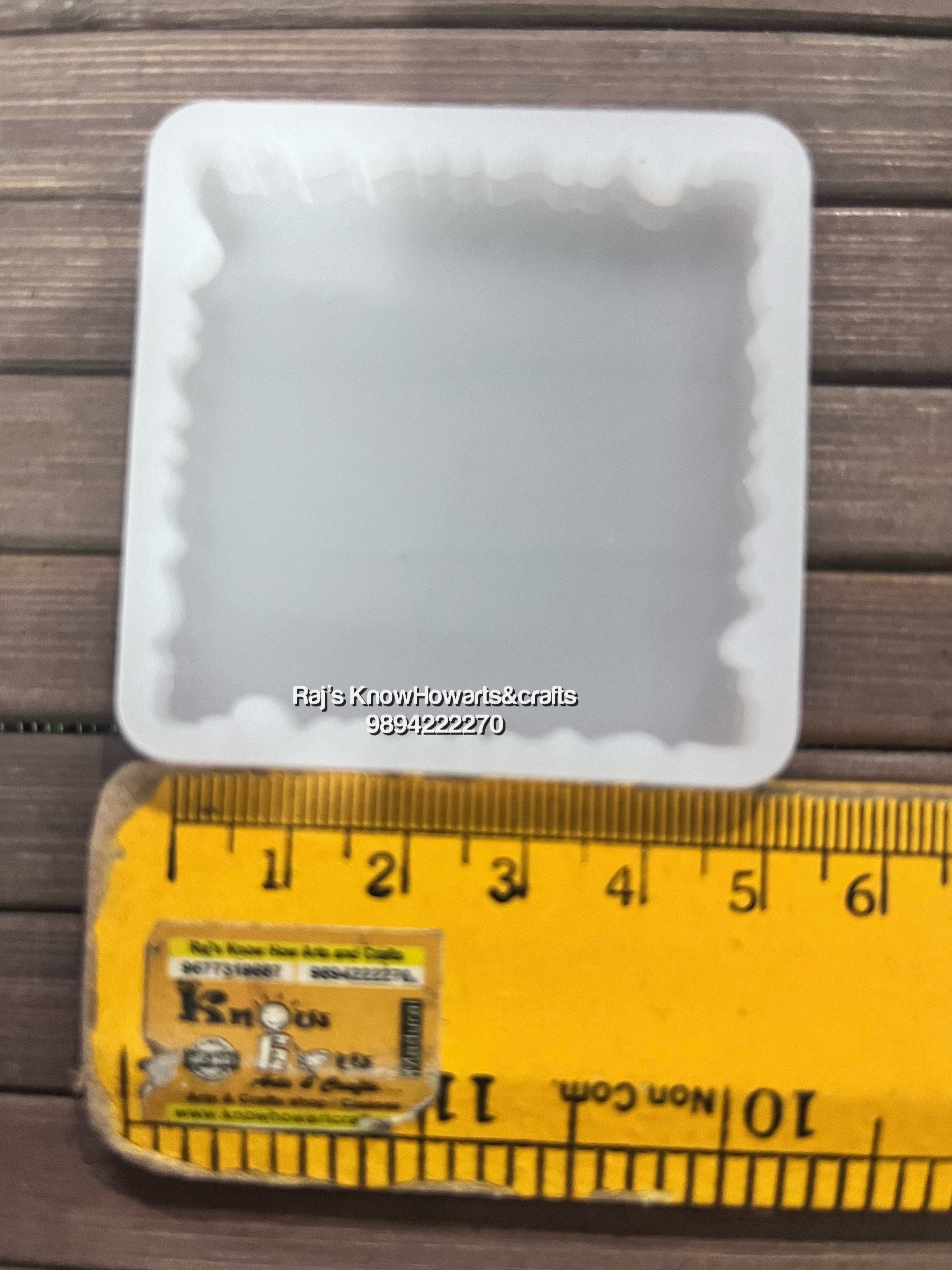 Square resin mold