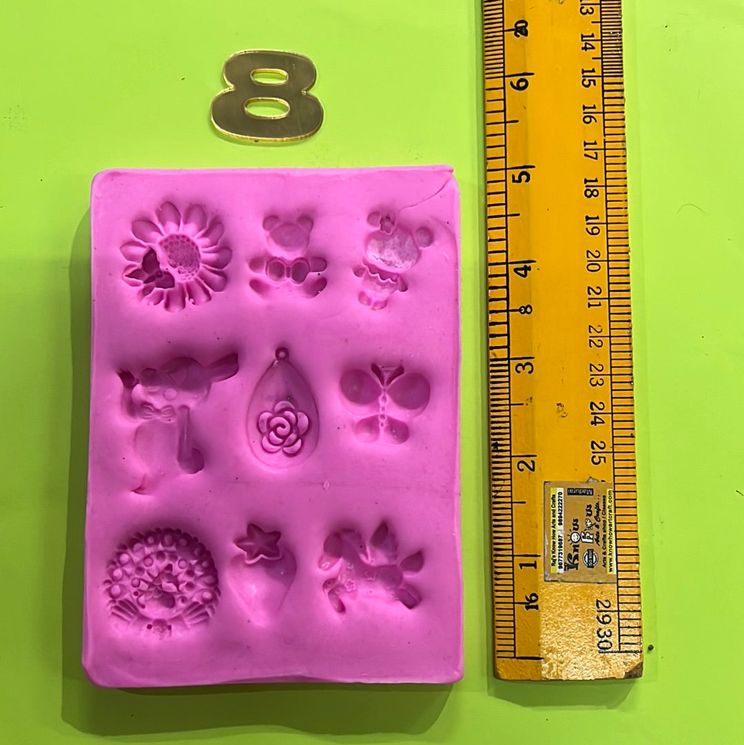 Terracotta silicon mold - 8A