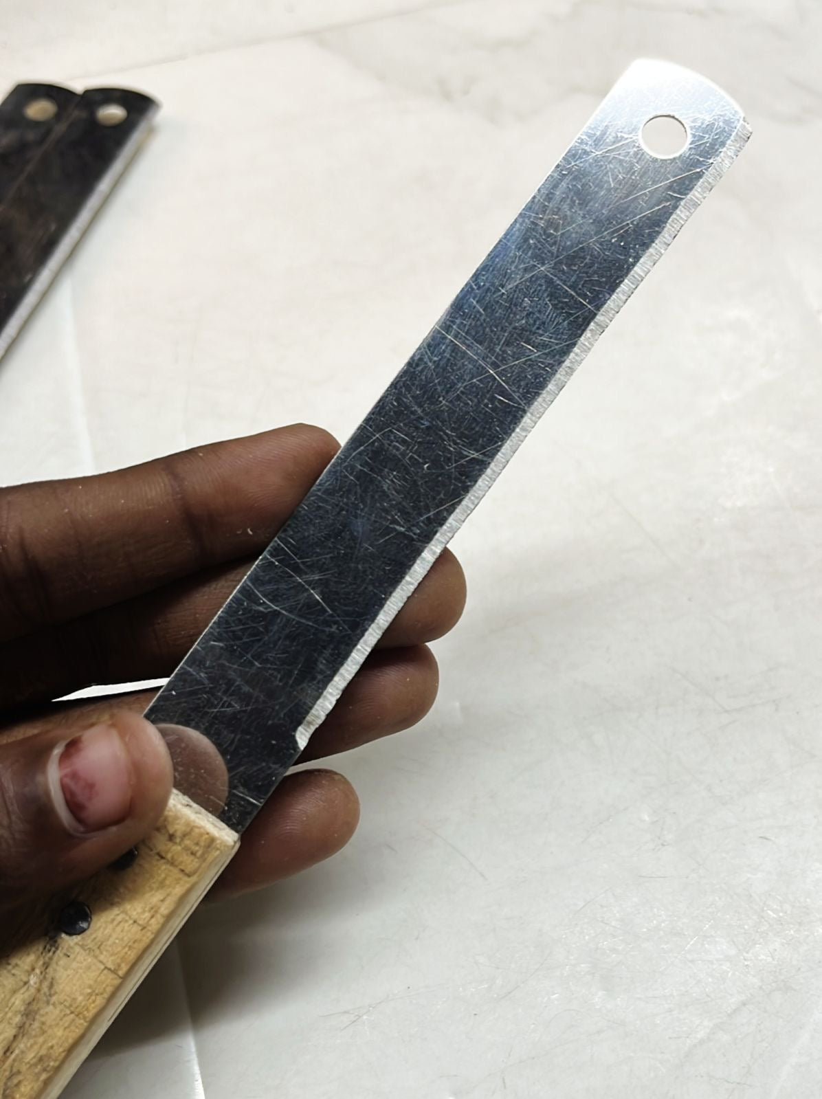 Wooden knife hole short -1pack /WKHS