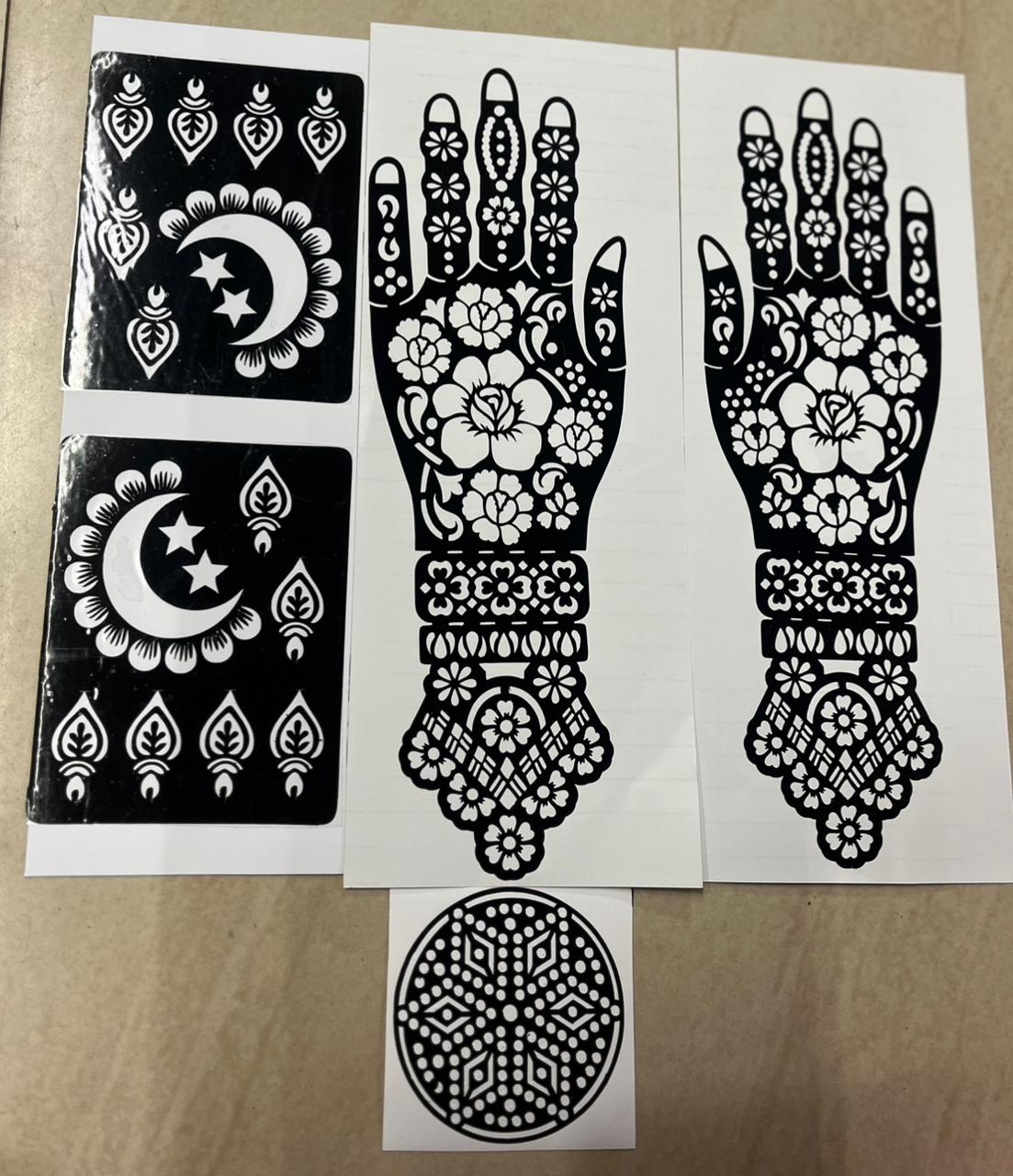 Mehandi Sticker - MSTCK 1 Pack – KnowHowArtCraft