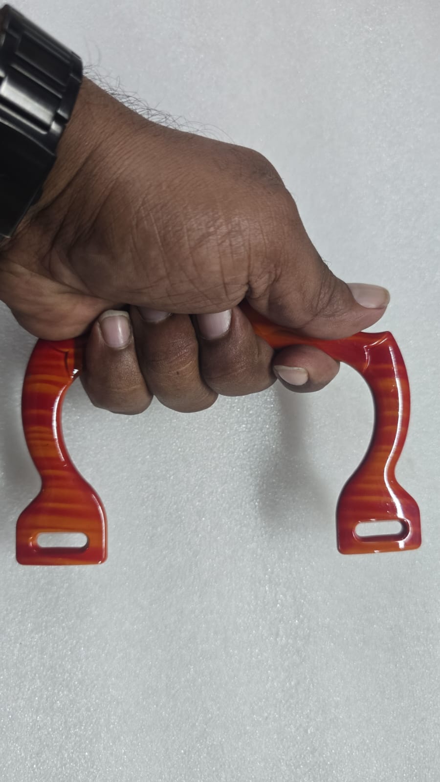 BAG HANDLE PLASTIC 6-1 PAIR -BHAND