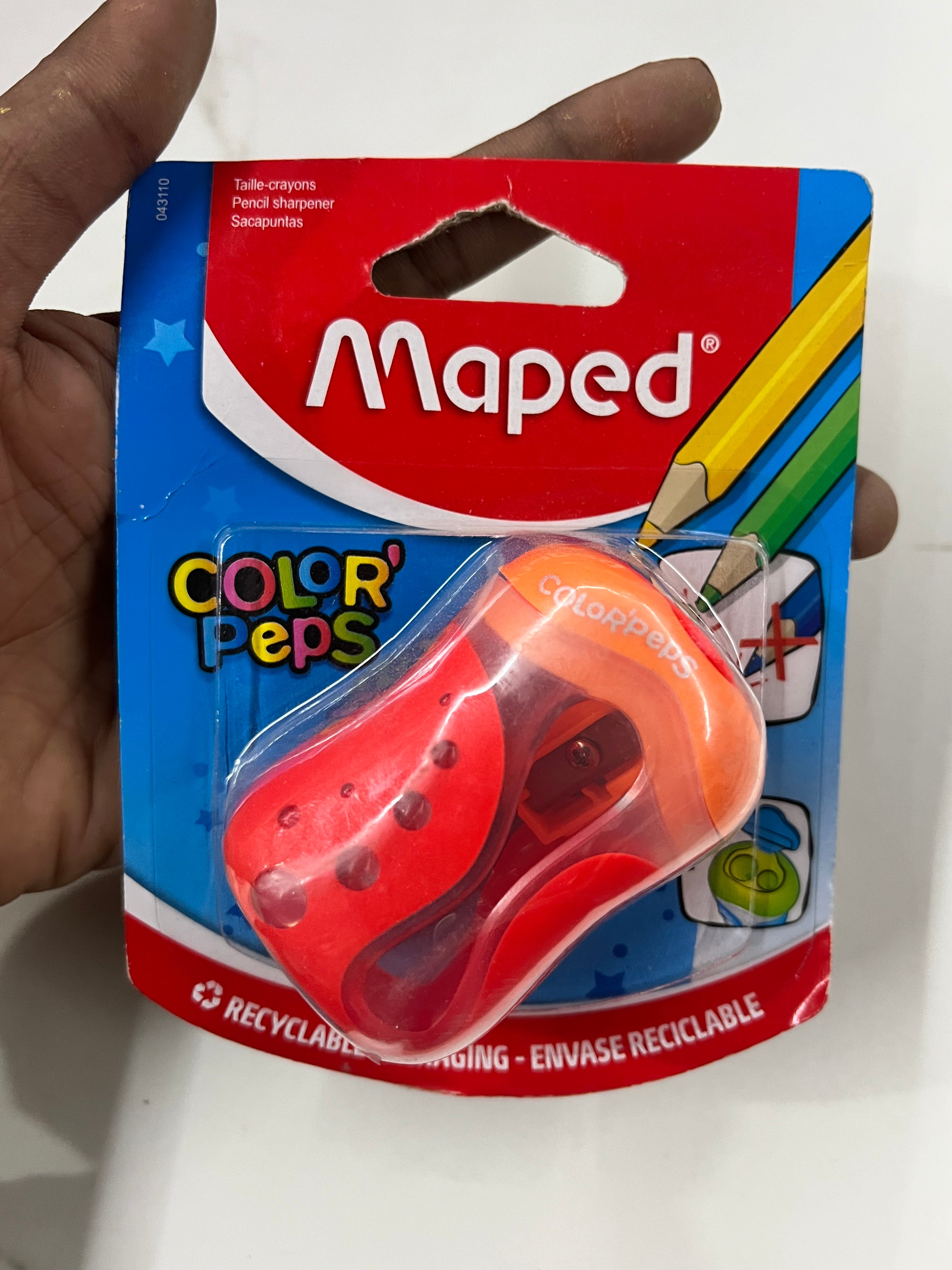 MAPED 2 HOLE COLOR PEPS- 043110