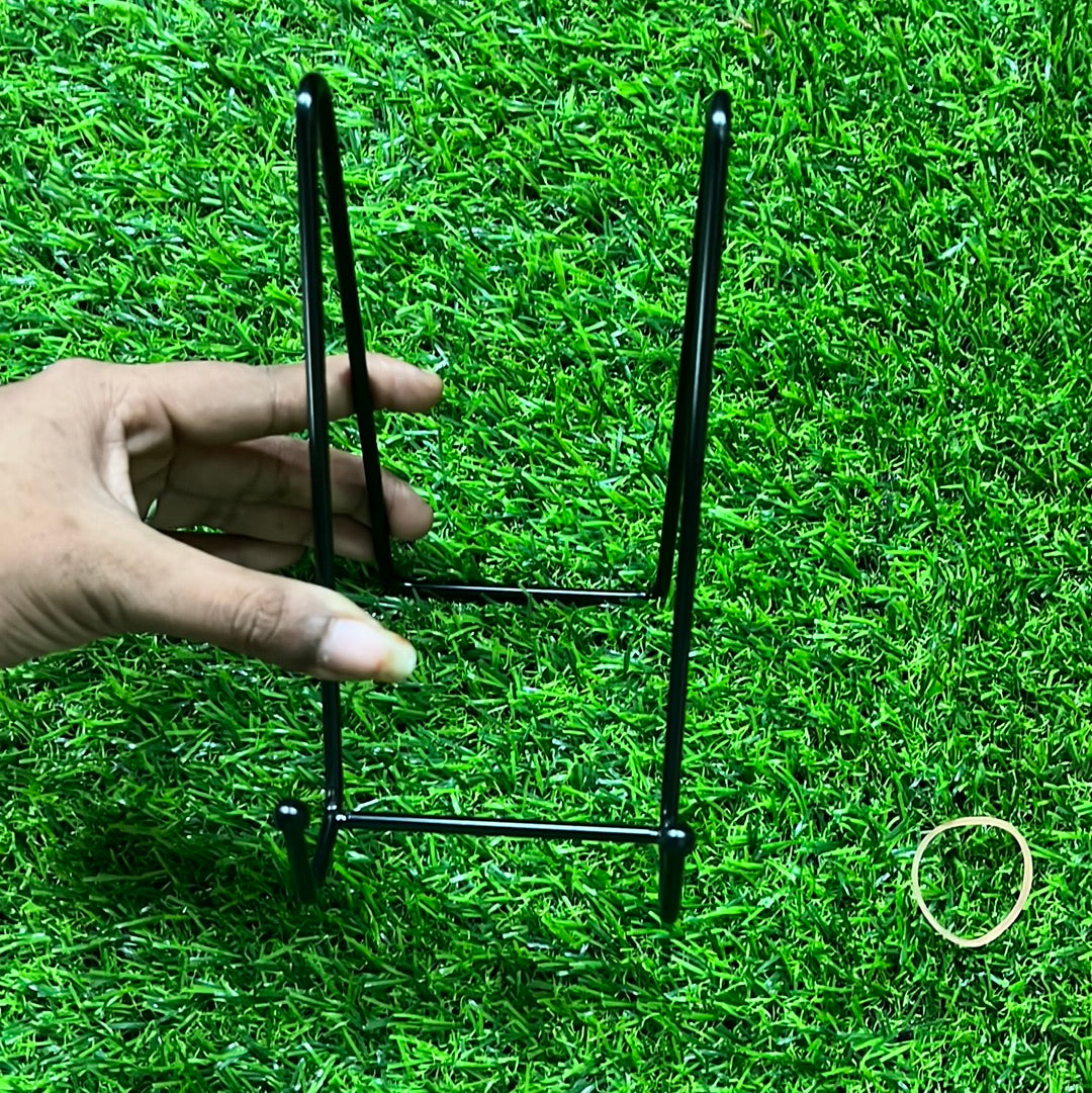 Steel easel stand black big