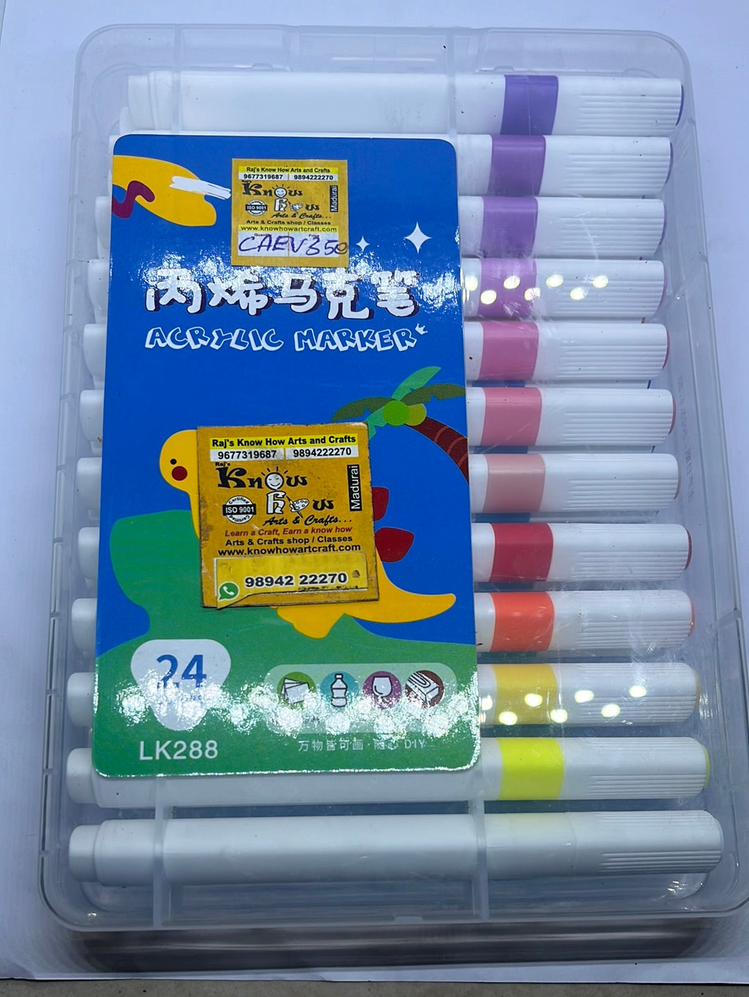 24 colors Acrylic marker - ACM24