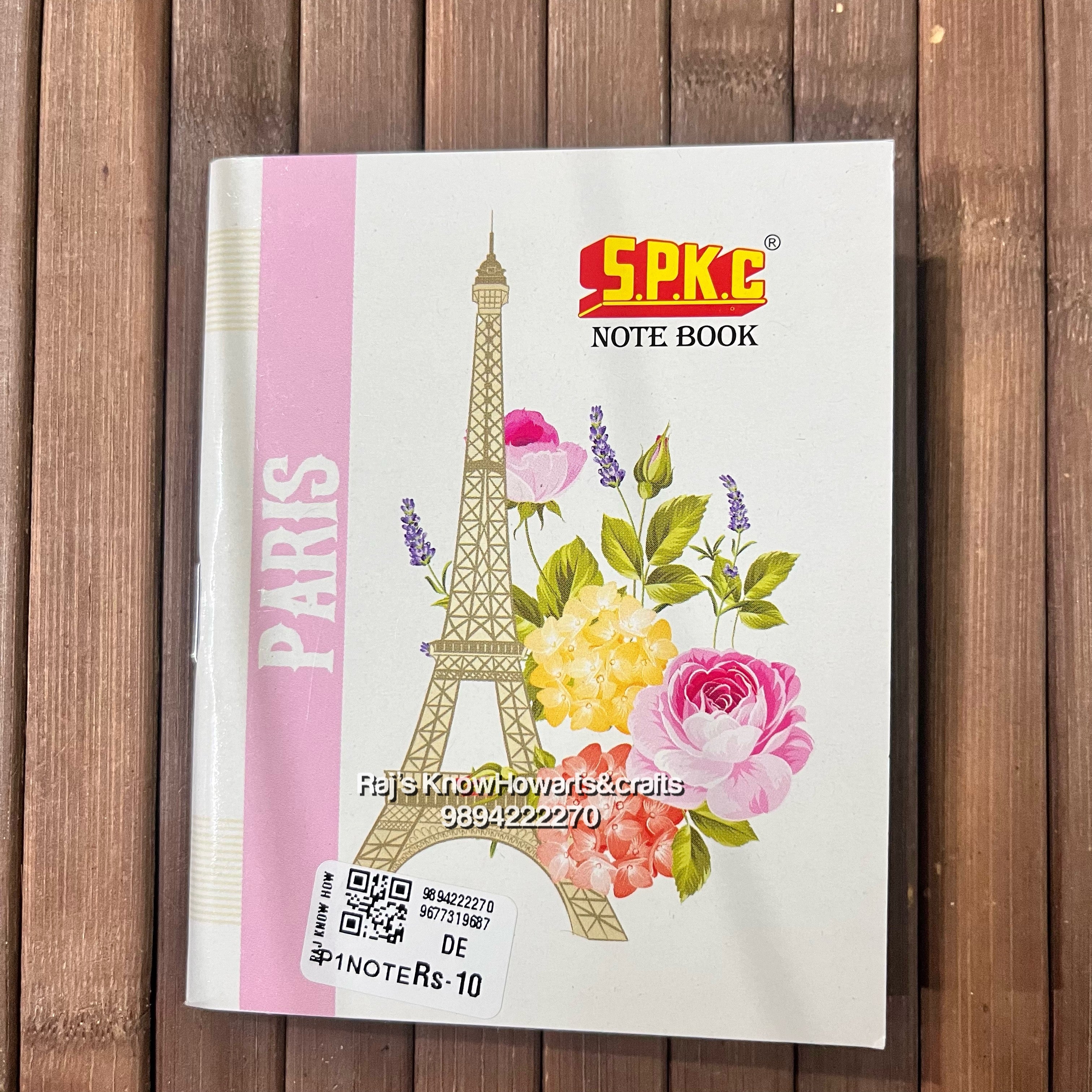 Pocket note book small - 5pc