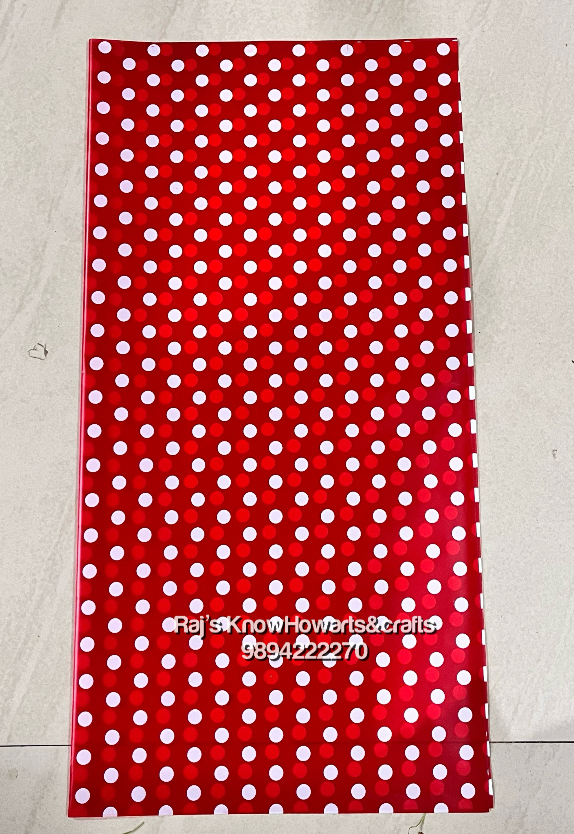 Red Gift Paper 20 sheet pack