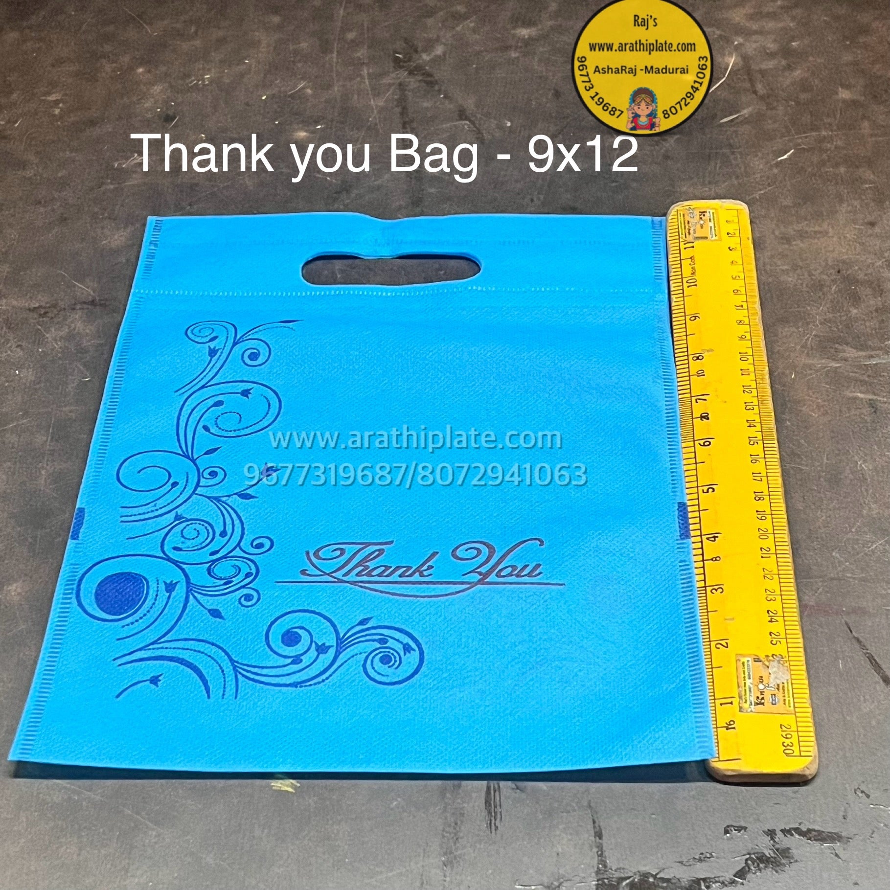 Thank you Bag 9x12 -  25 pc