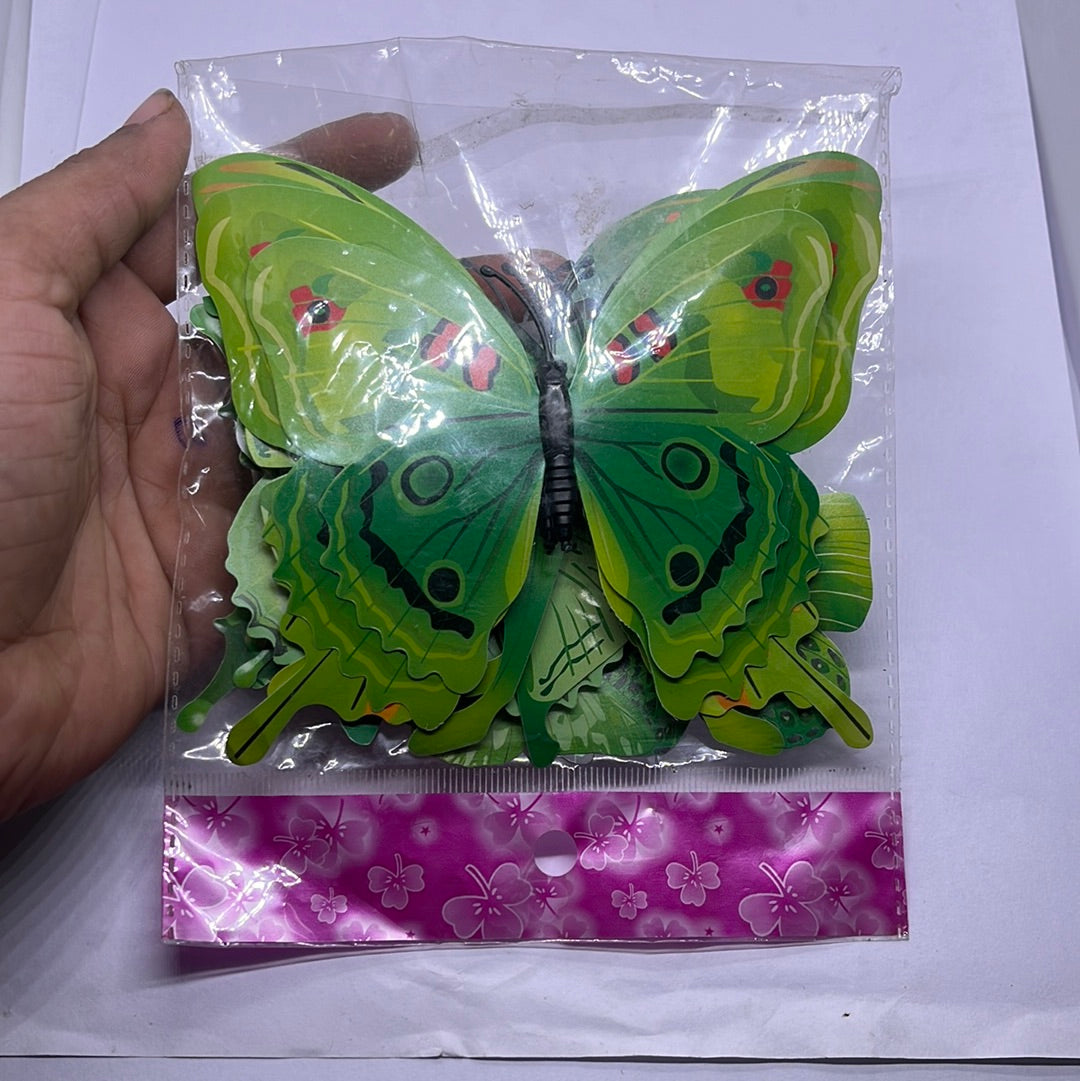 Green butterfly set