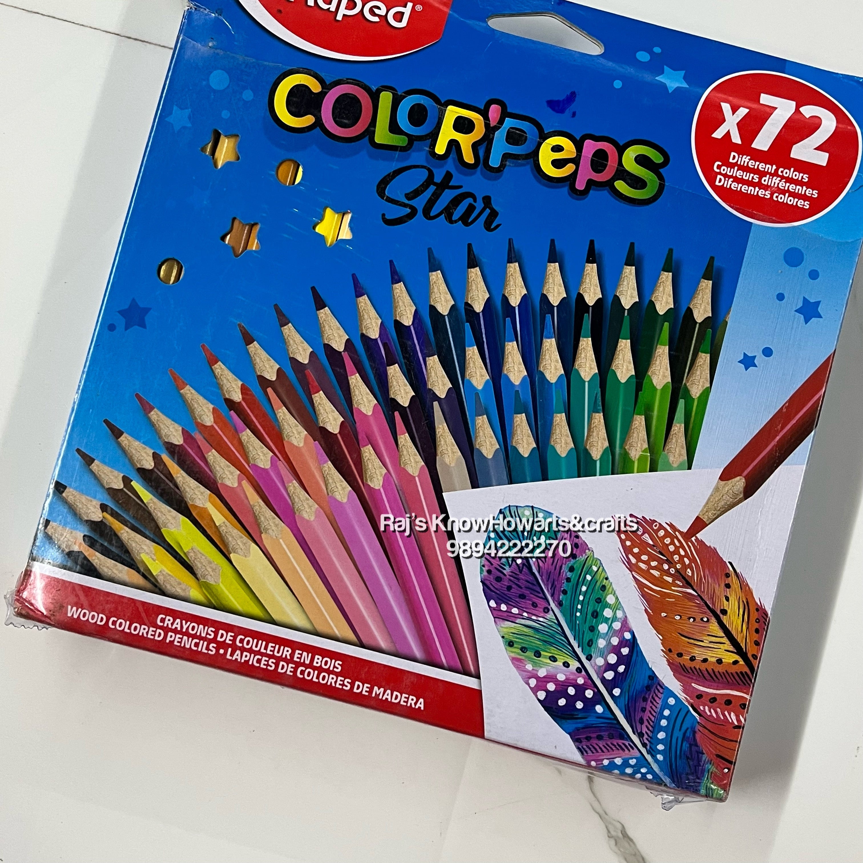 Maped colour pencil 72 shades - 832072 (with free shipping only this product)