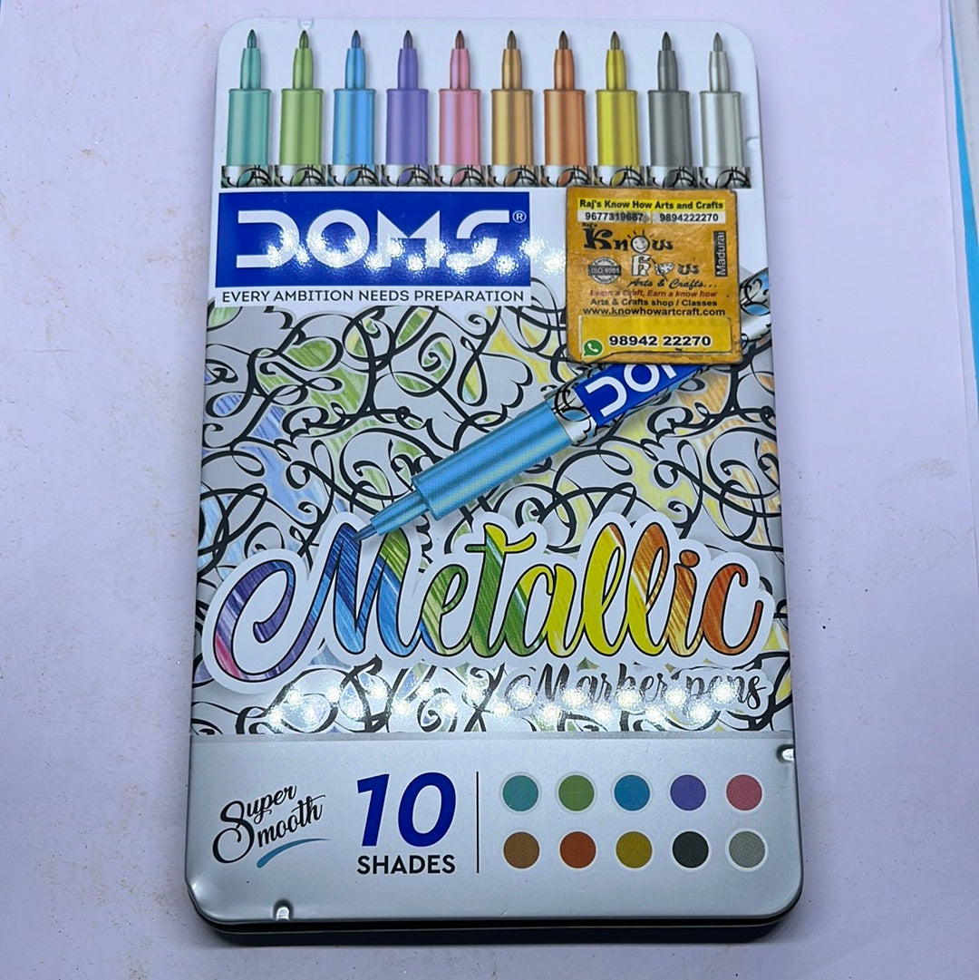 Metallic marker pens 10shades