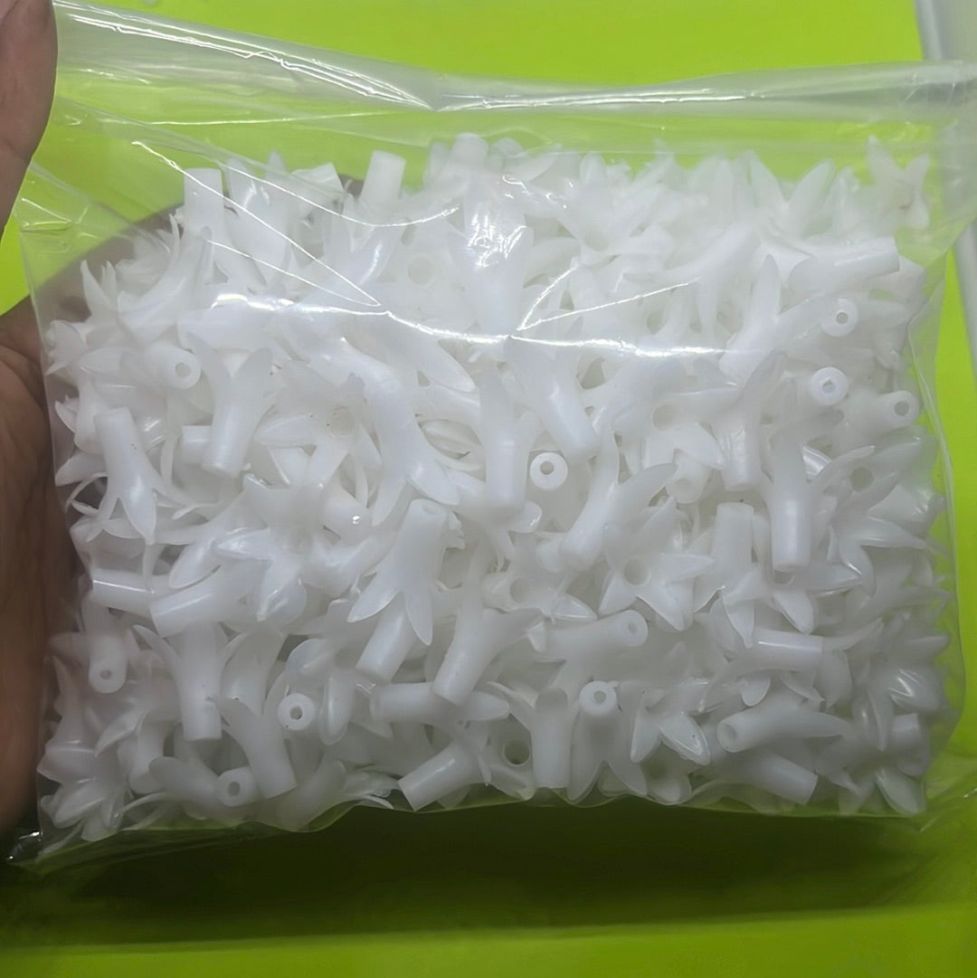 Acrylic plastic  jasmine flower 100g in a pack