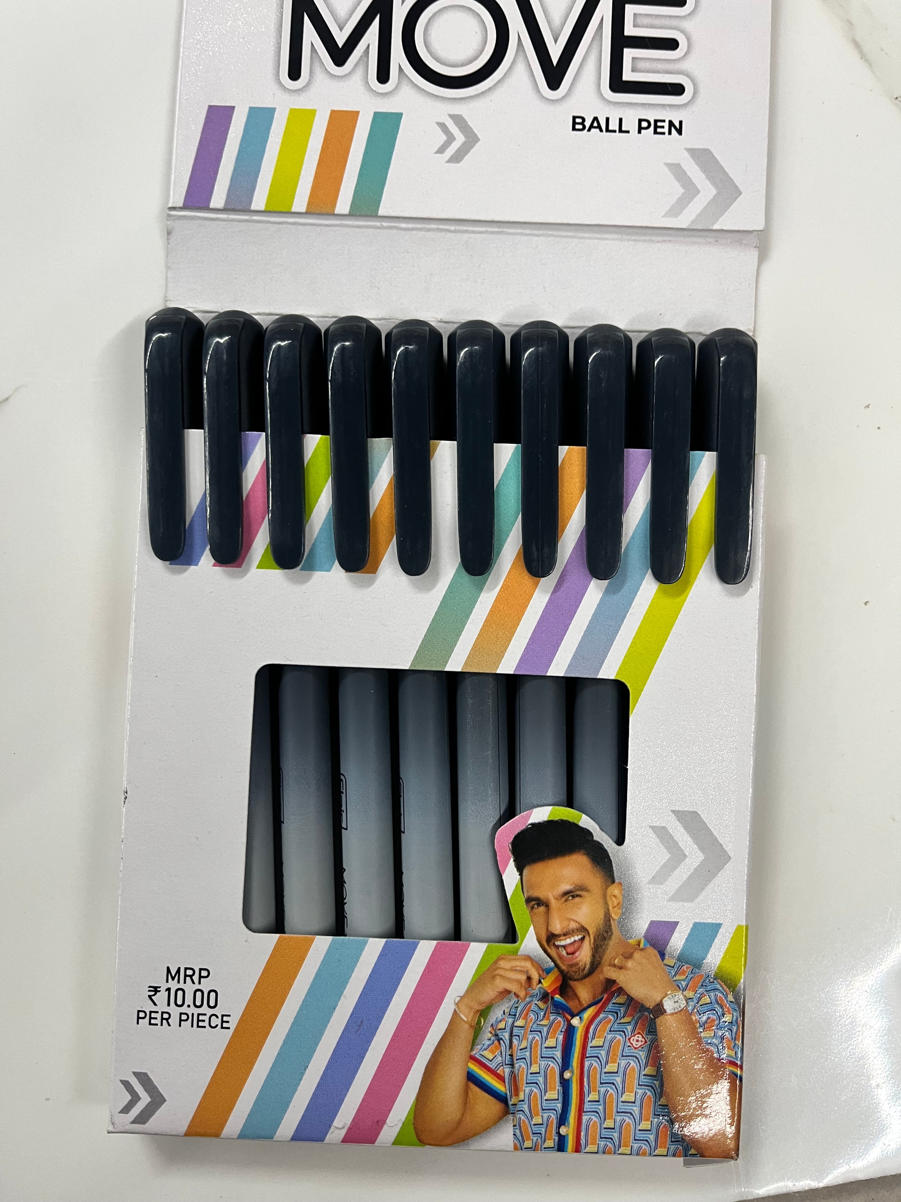 Flair Move Ball 
Pen black - 5 pc