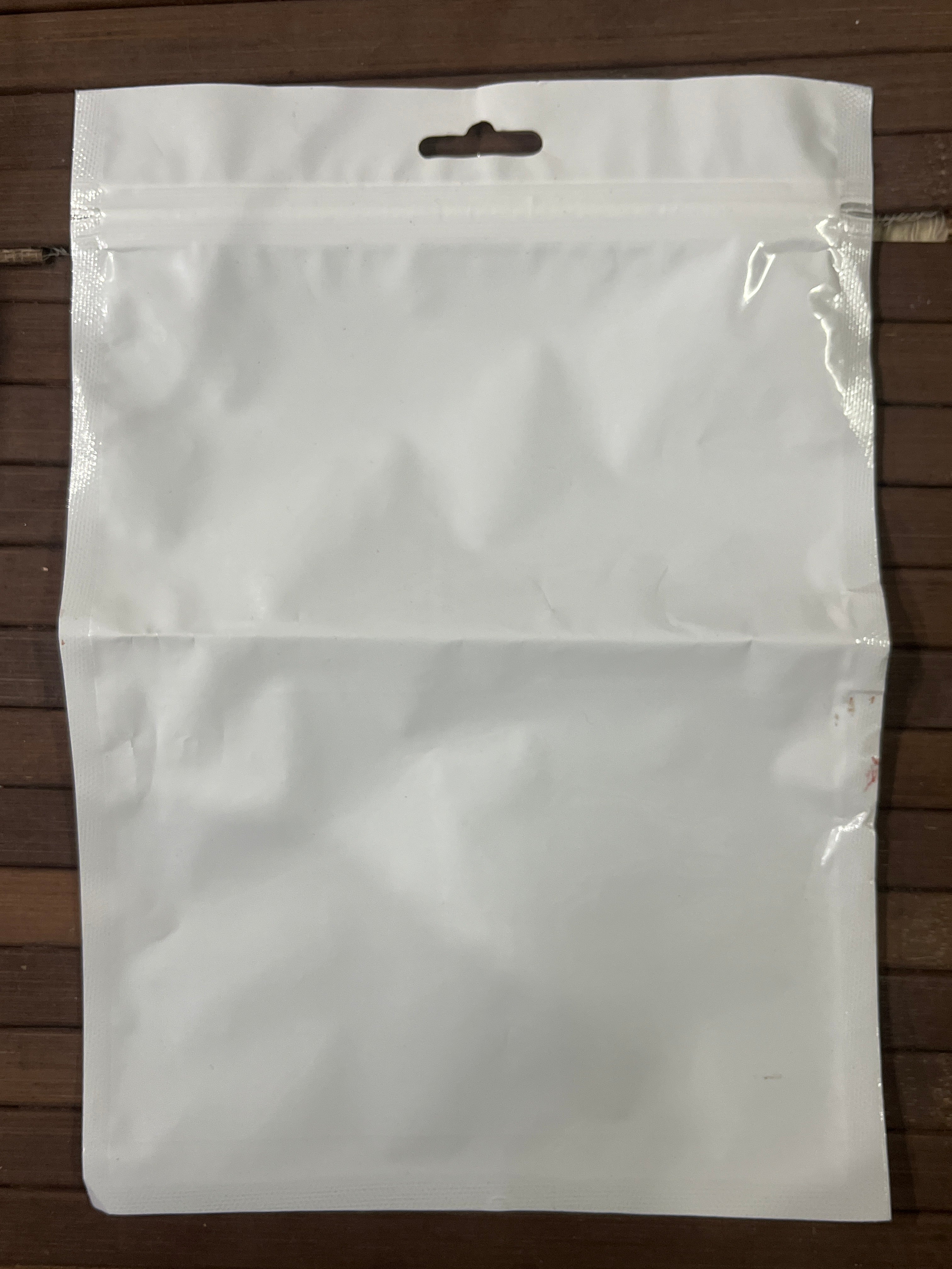 Plastic zip lock bag 8x6 inch - 6 pc