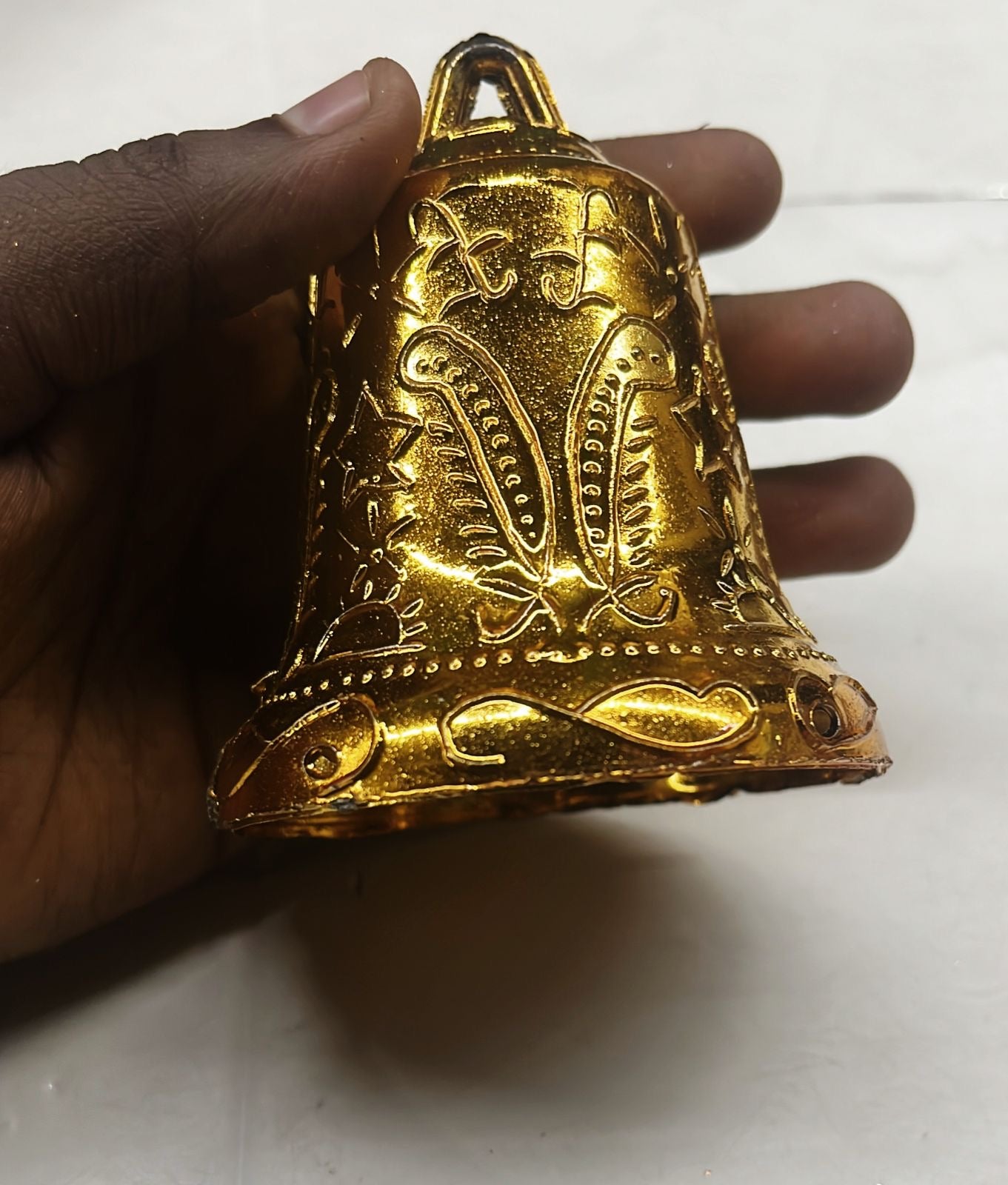 Golden acrylic bell full difference size available