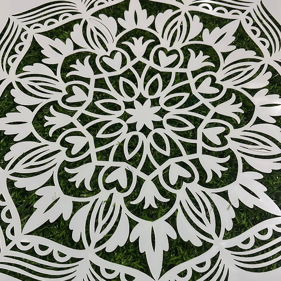 Rangoli stencil design  4