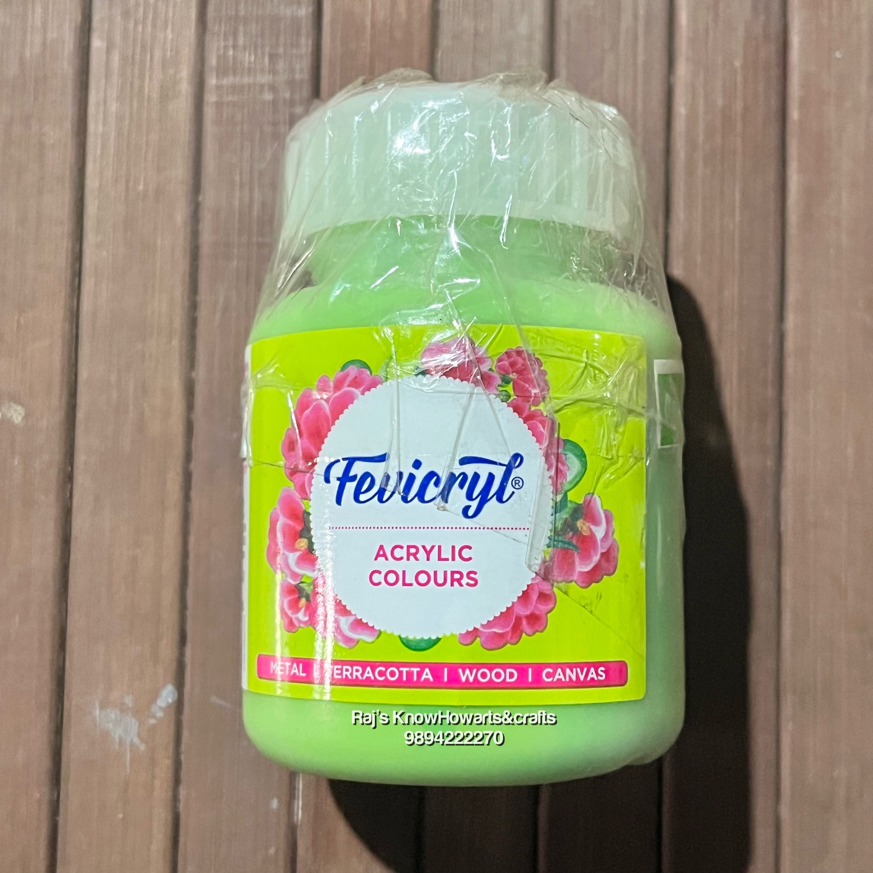 Greenery 100ml fevicryl Acrylic color -1 bottle