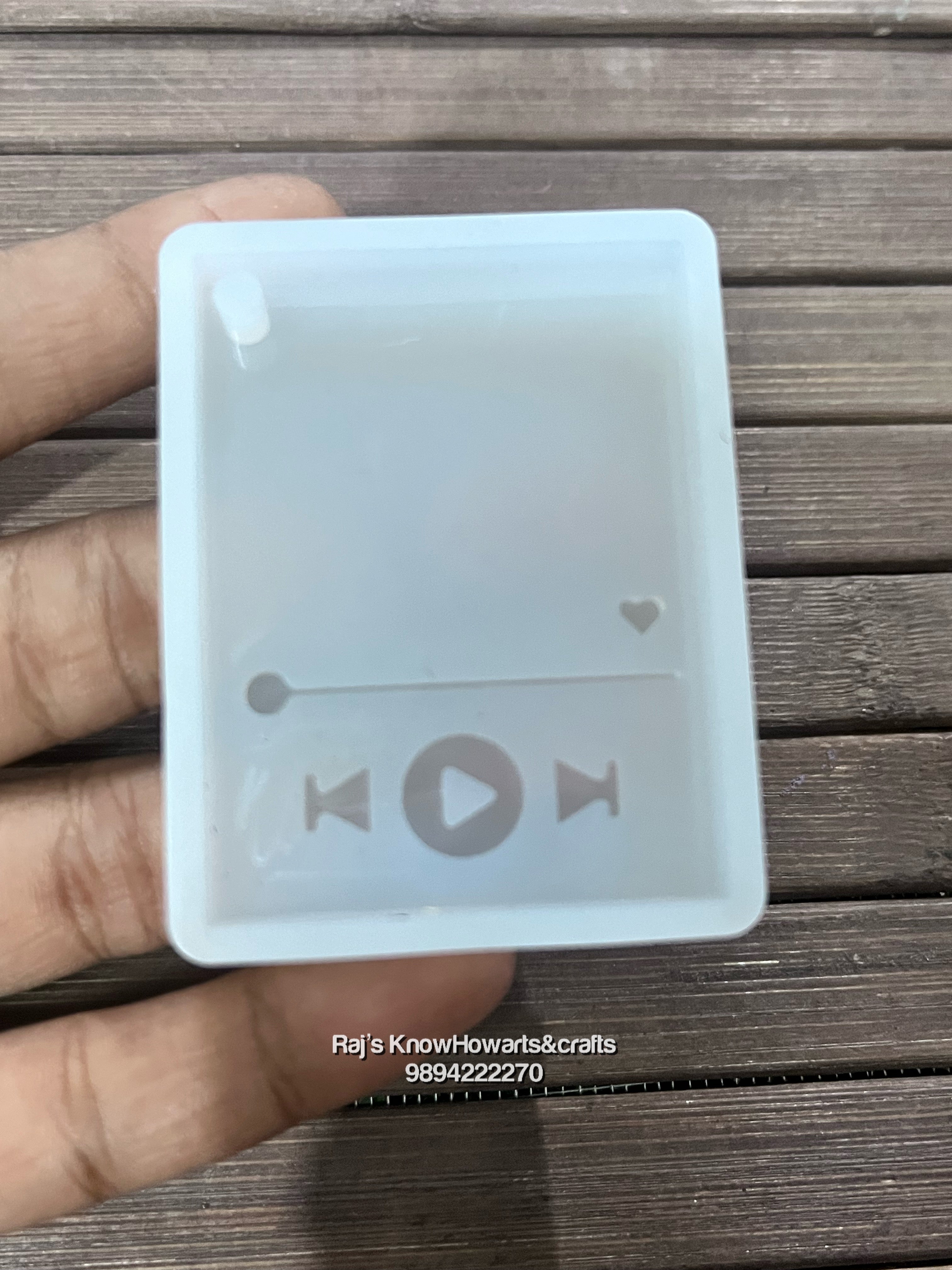 Spotify resin mold