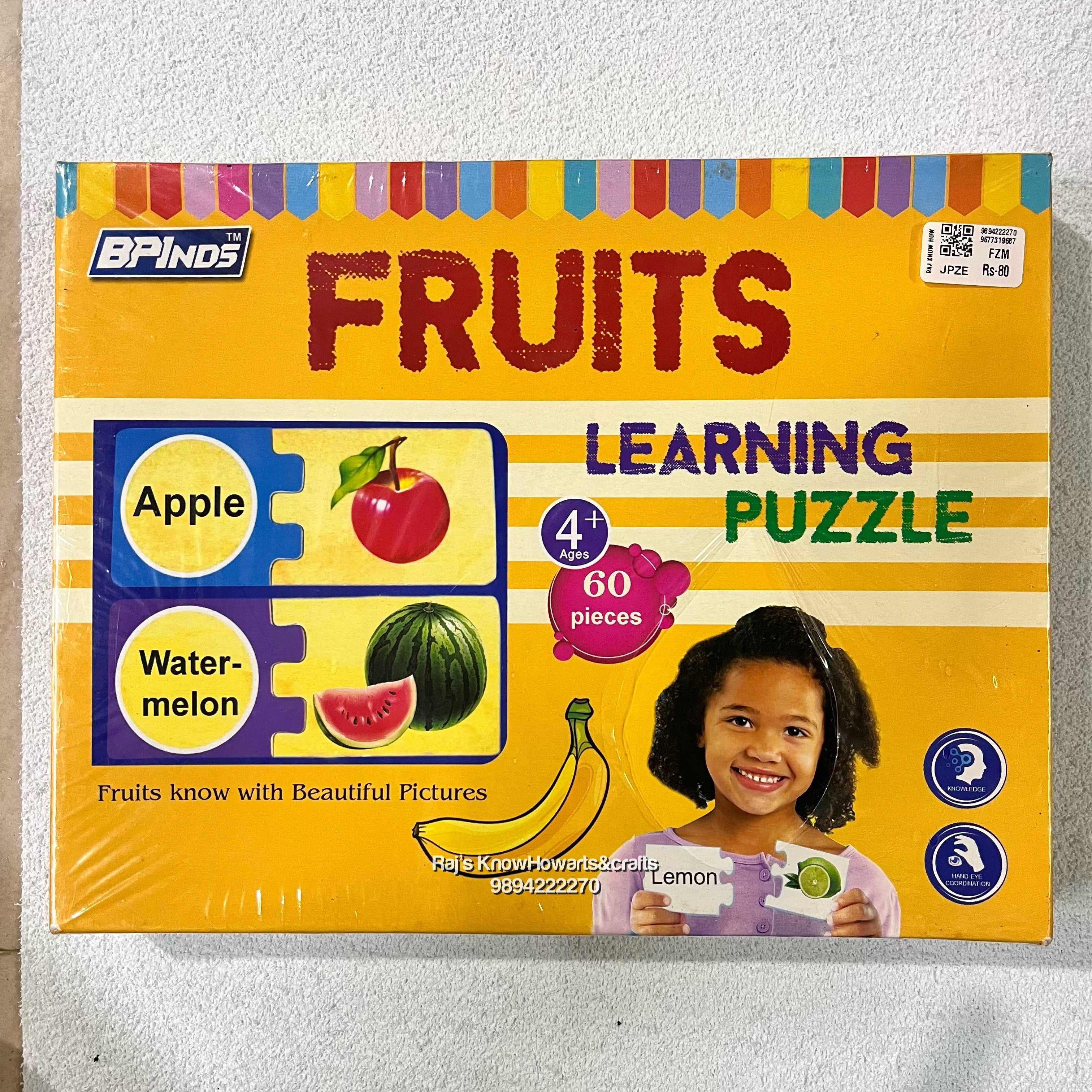 Fruits Learning Jigsaw Puzzle