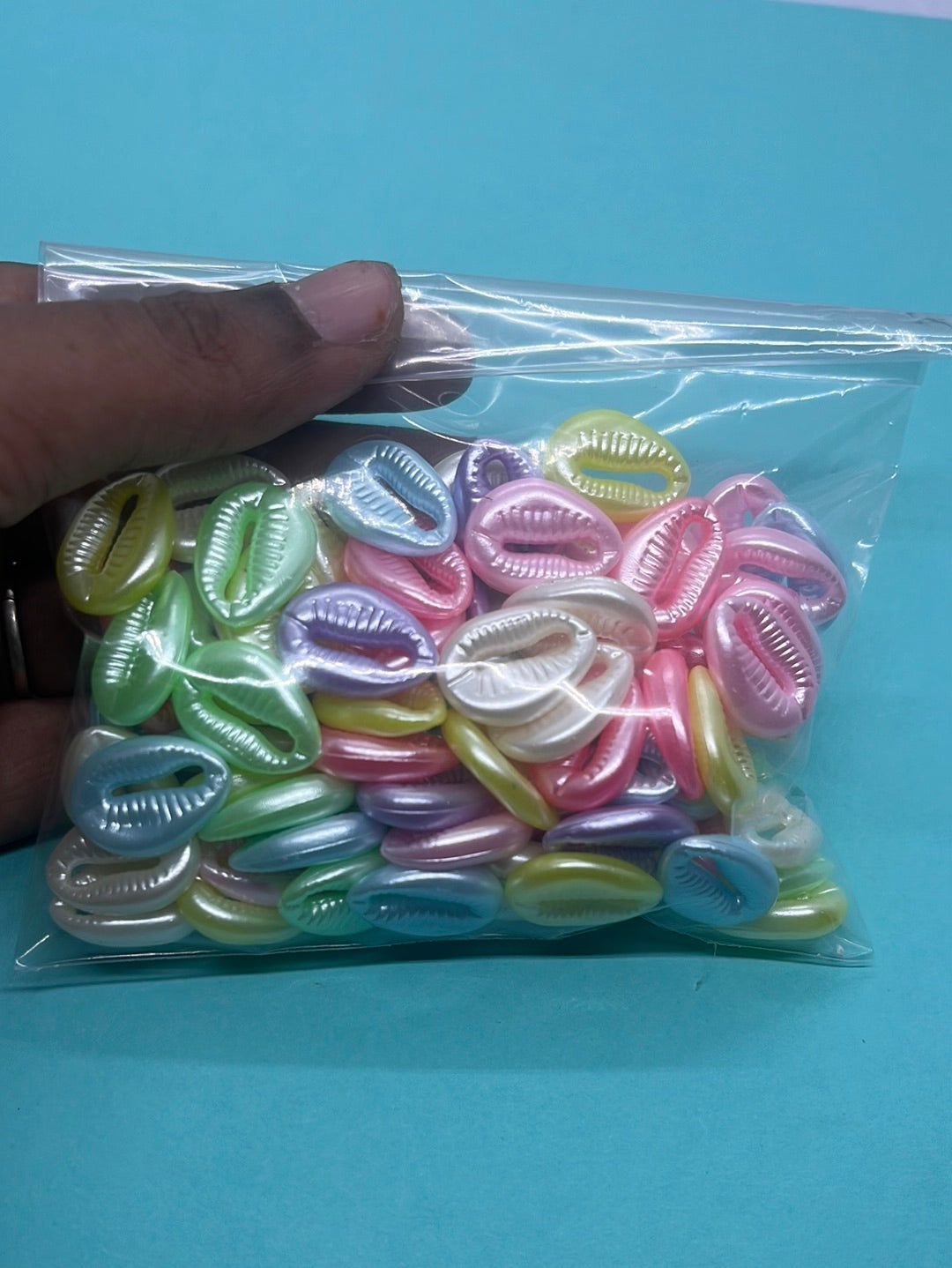 Pastel color beads -50g 1