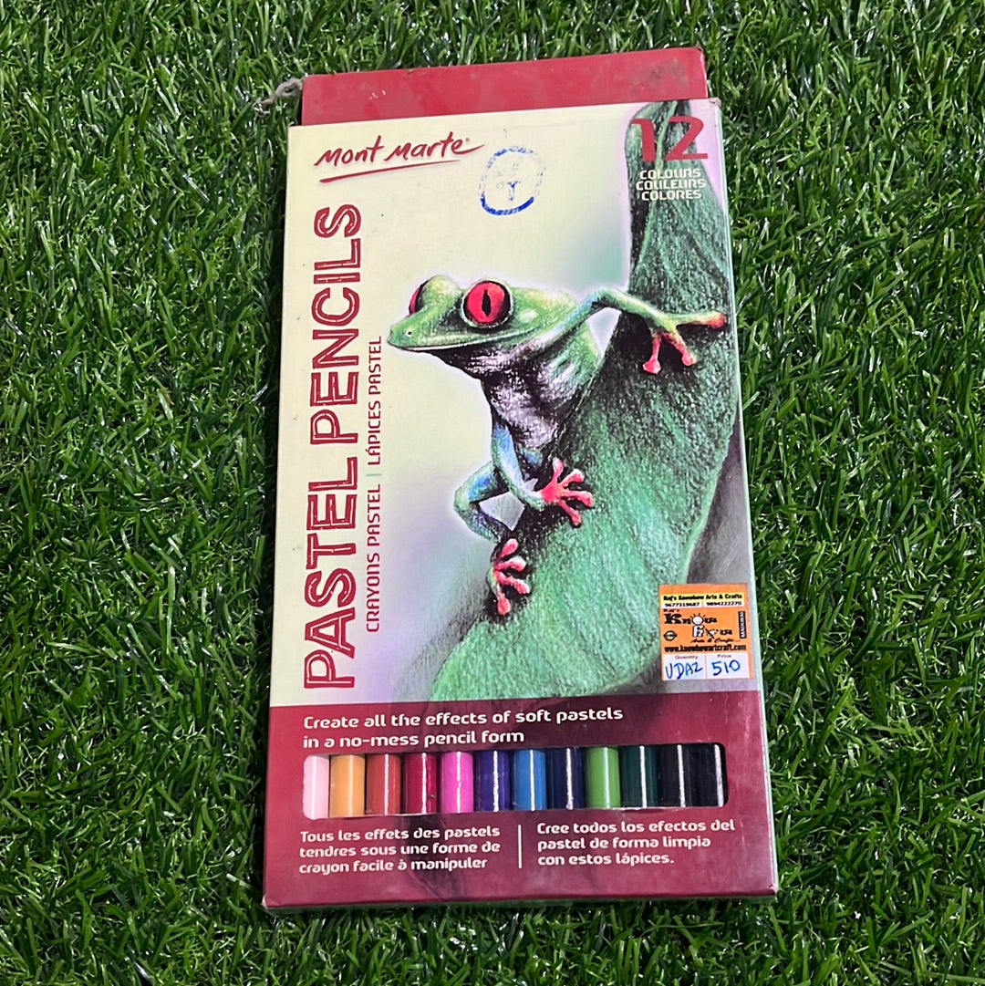 Mont martePastel pencils 12 colours